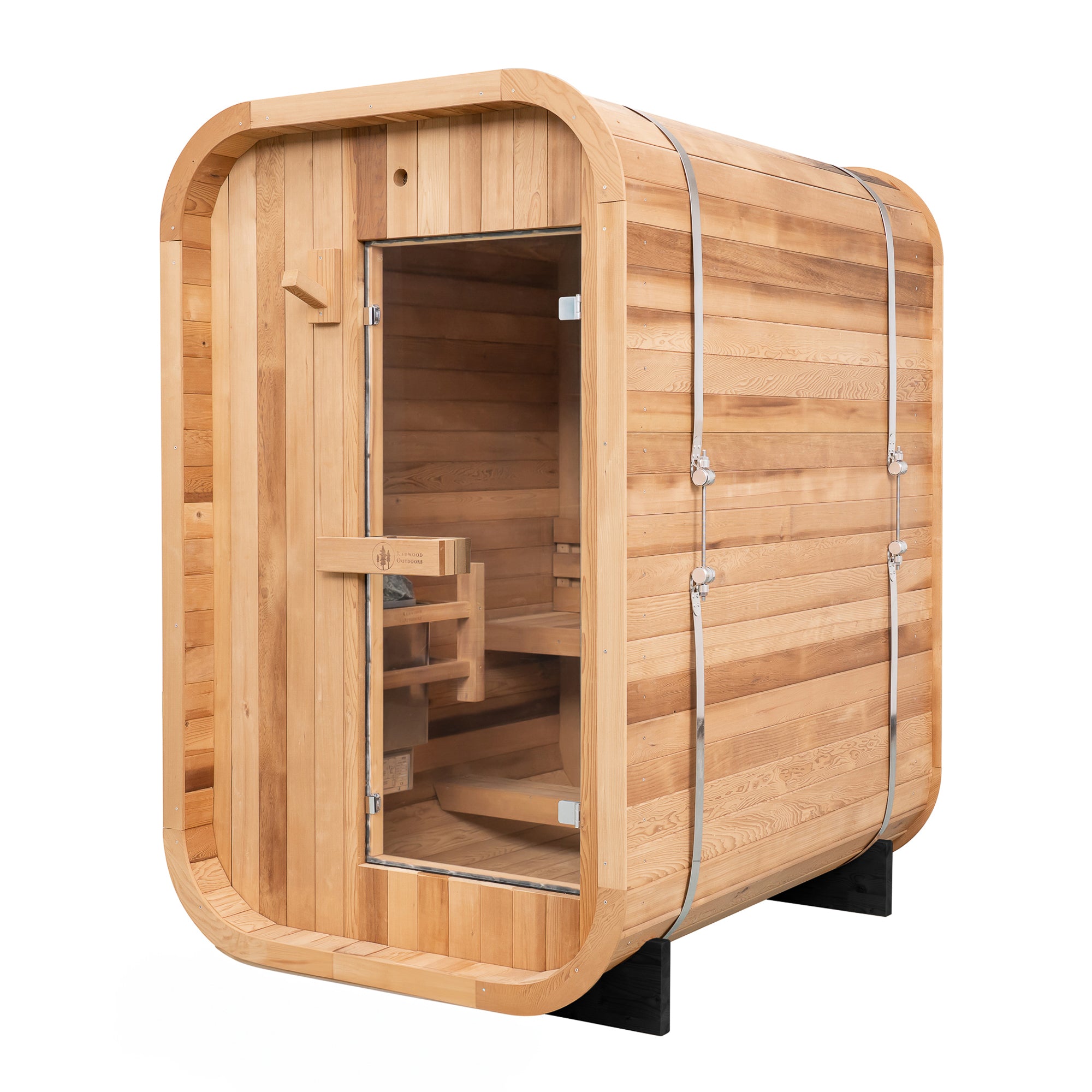 Redwood Outdoors 2-Person Duo Outdoor Sauna SN-QBU-H2K001F