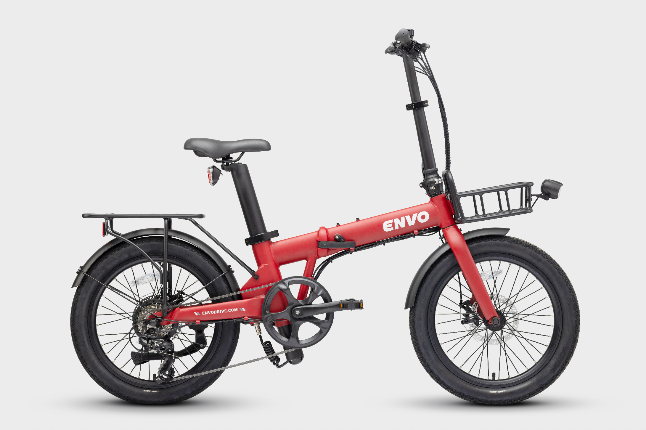 ENVO Lynx 20" Electric Bike FOENV35W12.8A-RED-23