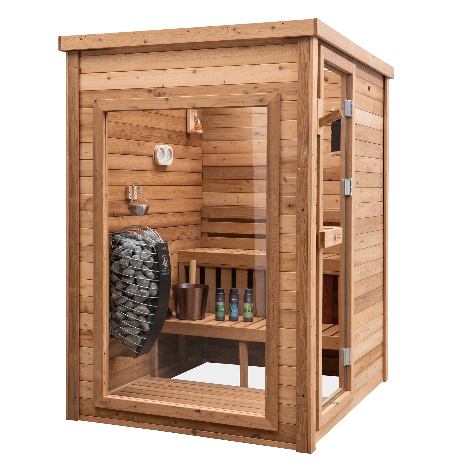 Redwood Outdoors 4-Person Sanctuary Indoor Sauna SN-IBU-H4K001F