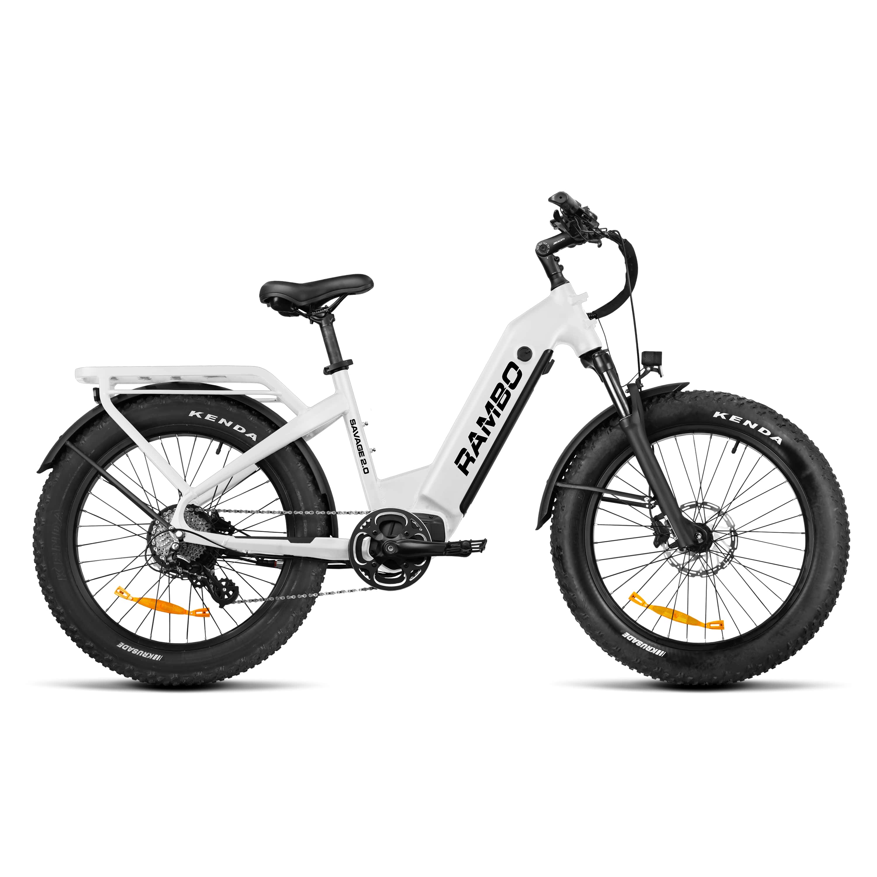 Rambo Bikes Savage 2.0 Electric Bike SAV2.0-WH
