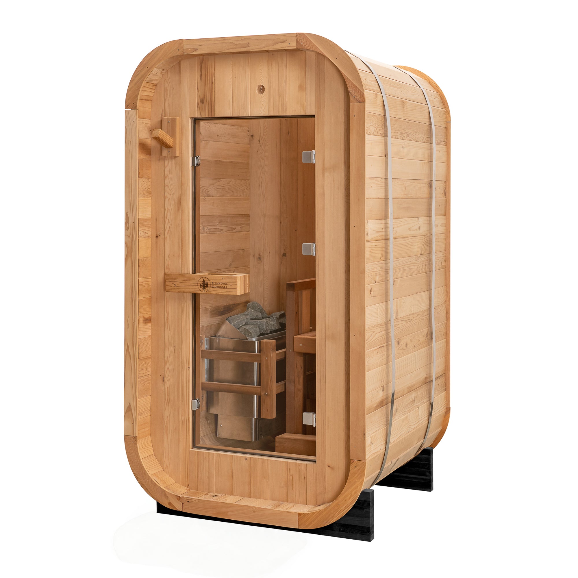 Redwood Outdoors 1-Person Solo Outdoor Sauna SN-QBU-H1K001F