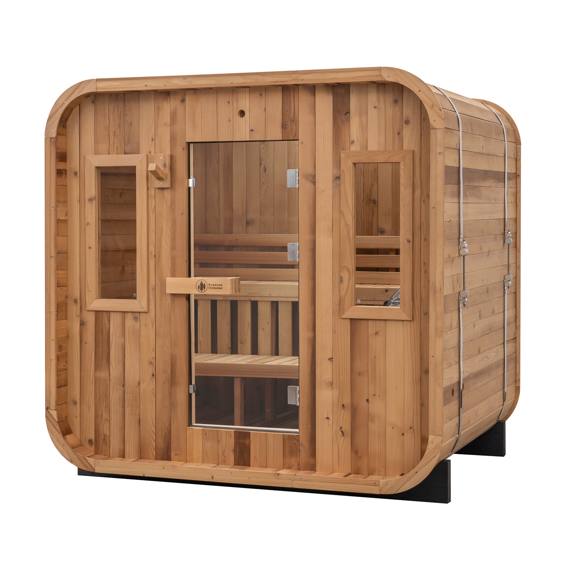 Redwood Outdoors 6-Person Summit Outdoor Sauna SN-QBU-H6K001F
