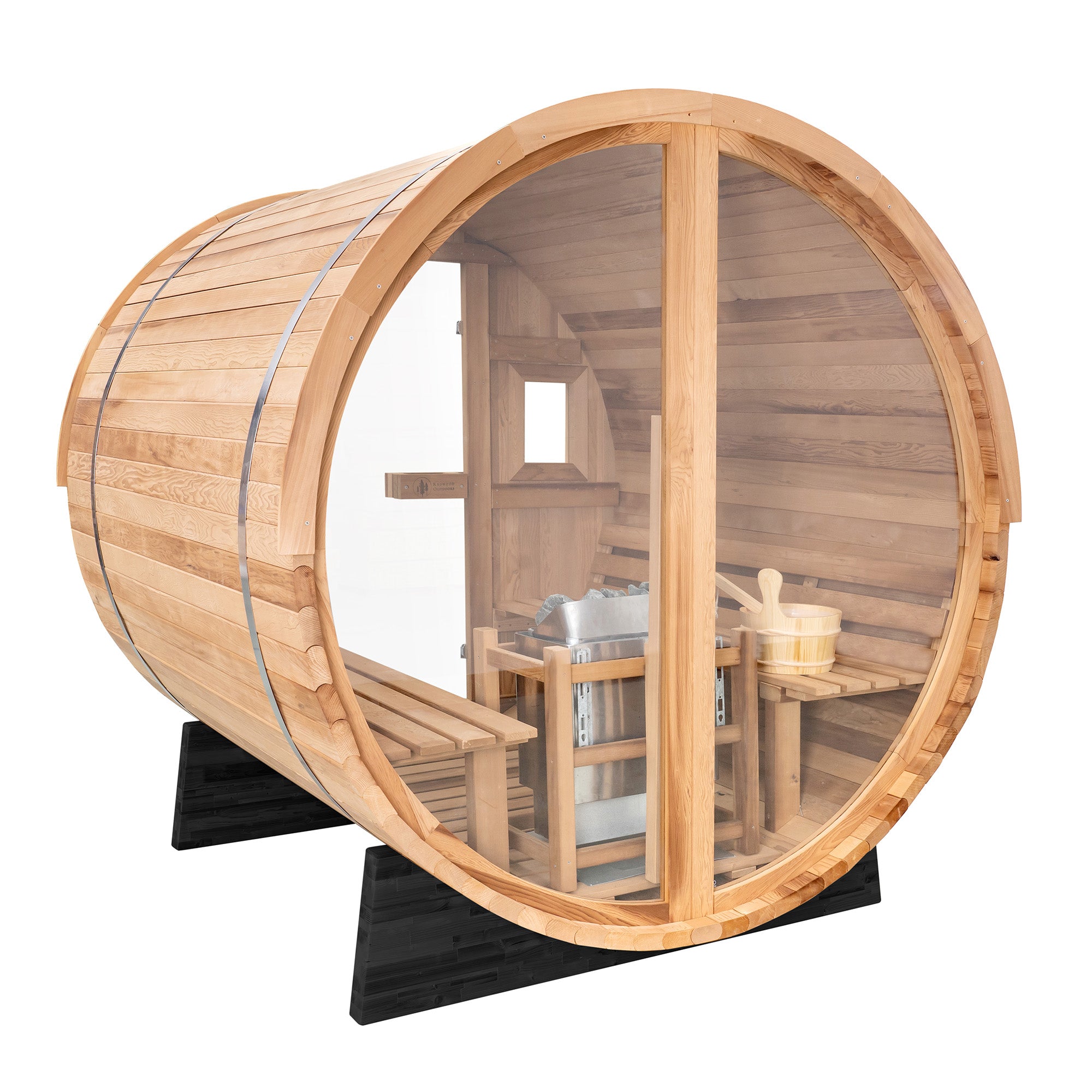 Redwood Outdoors 6-Person Vista Outdoor Sauna SN-BWU-H6K001F