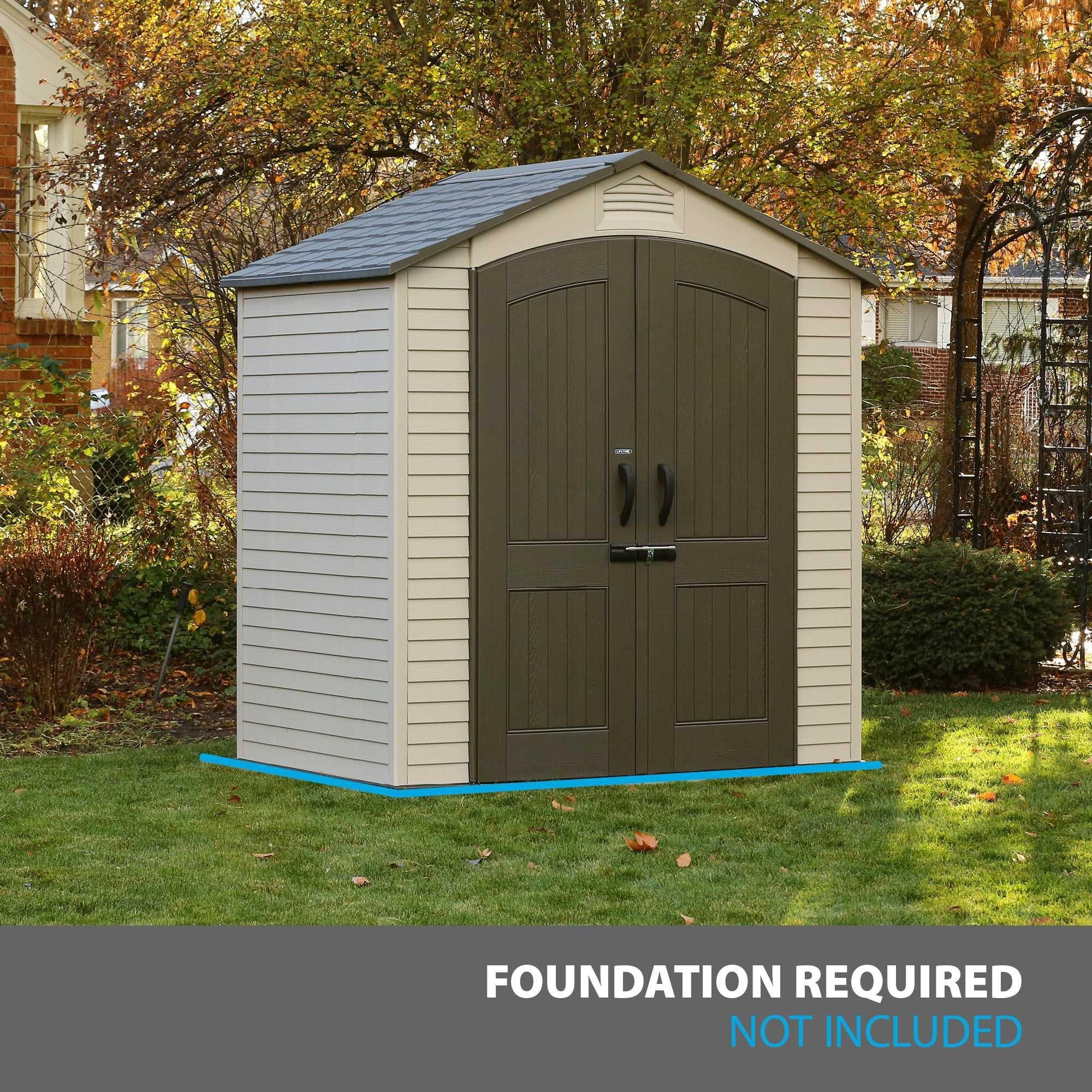 Lifetime 7 Ft. X 4.5 Ft. Outdoor Storage Shed - 60057