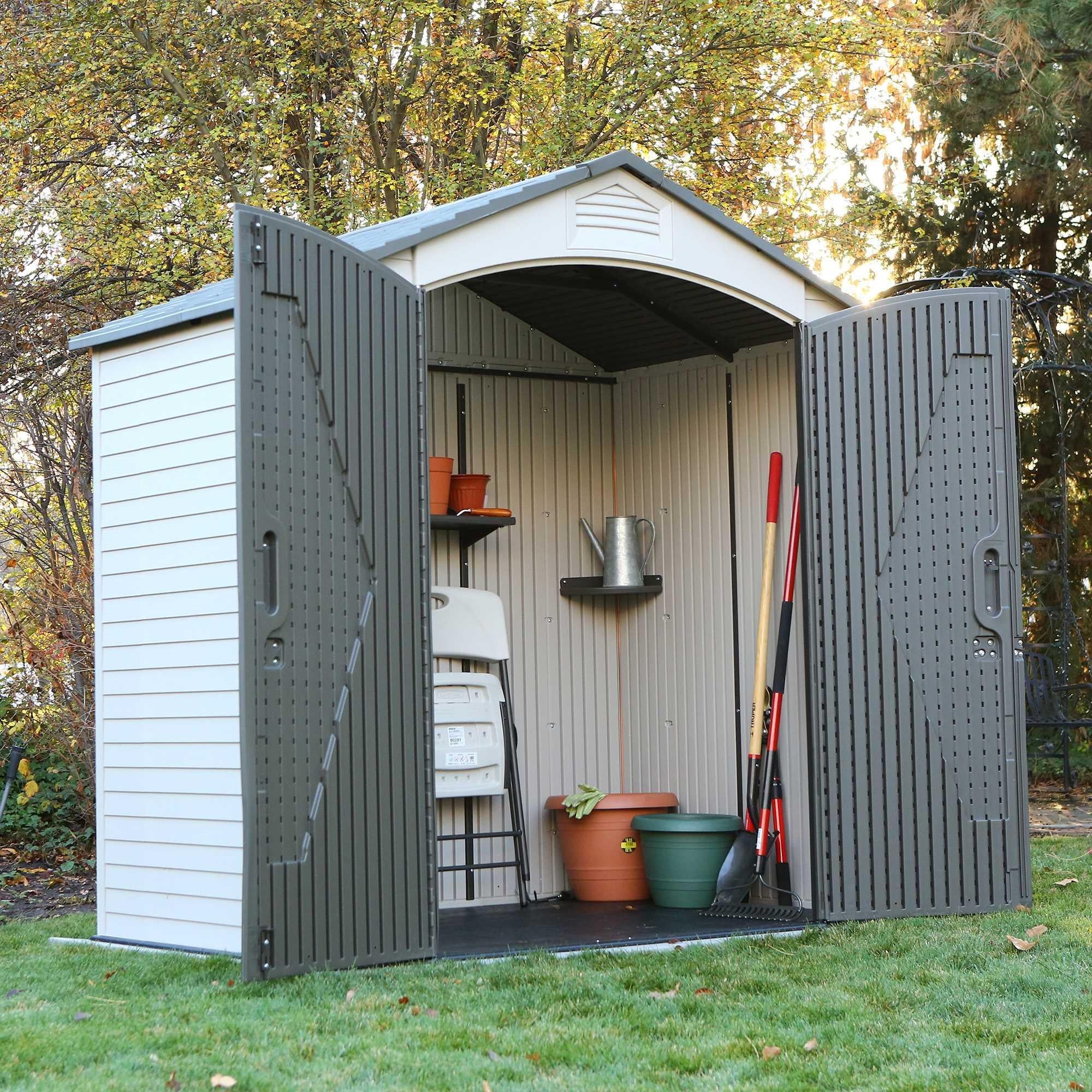 Lifetime 7 Ft. X 4.5 Ft. Outdoor Storage Shed - 60057