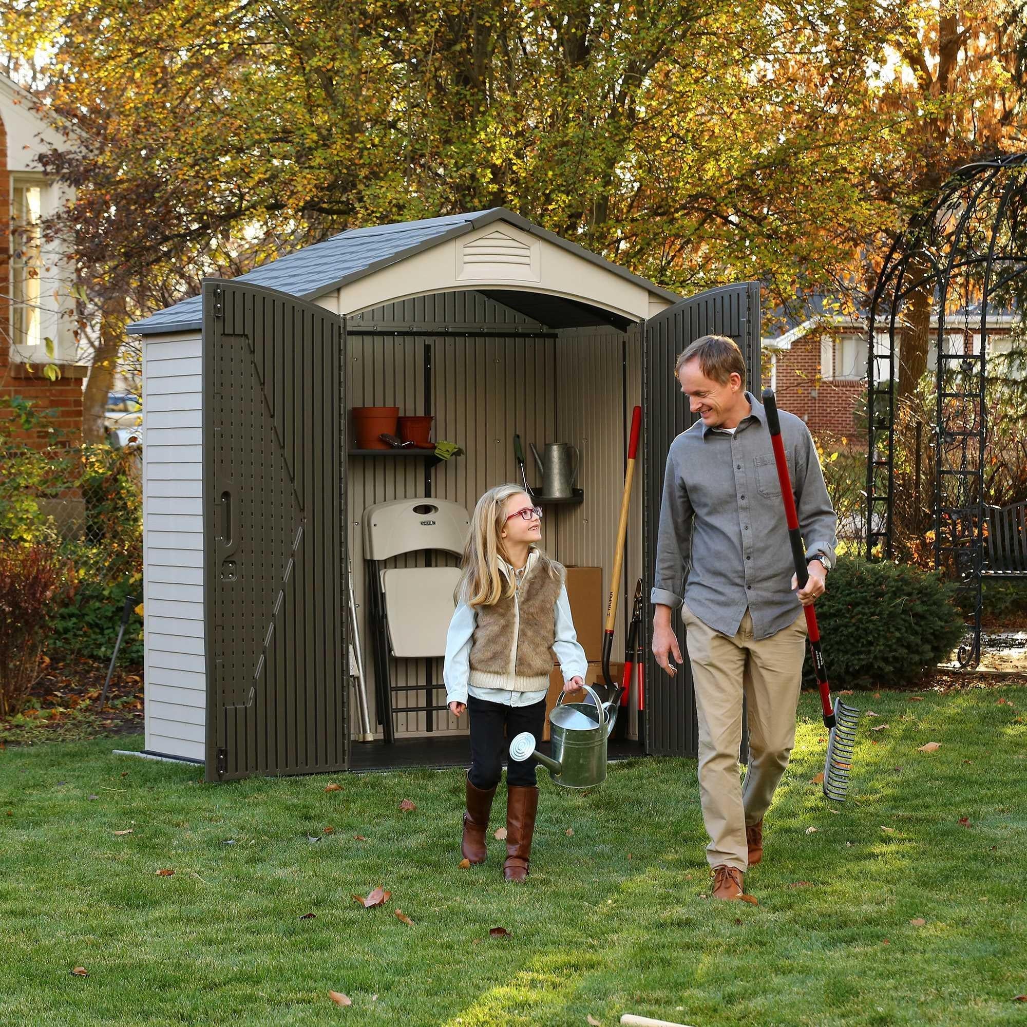 Lifetime 7 Ft. X 4.5 Ft. Outdoor Storage Shed - 60057