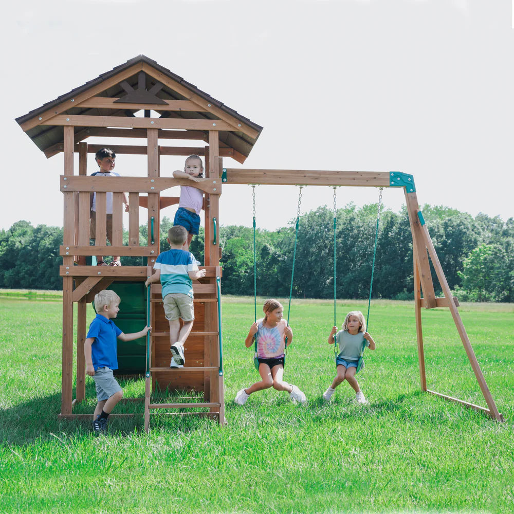 Backyard Discovery Lightning Ridge Swing Set 2200159com