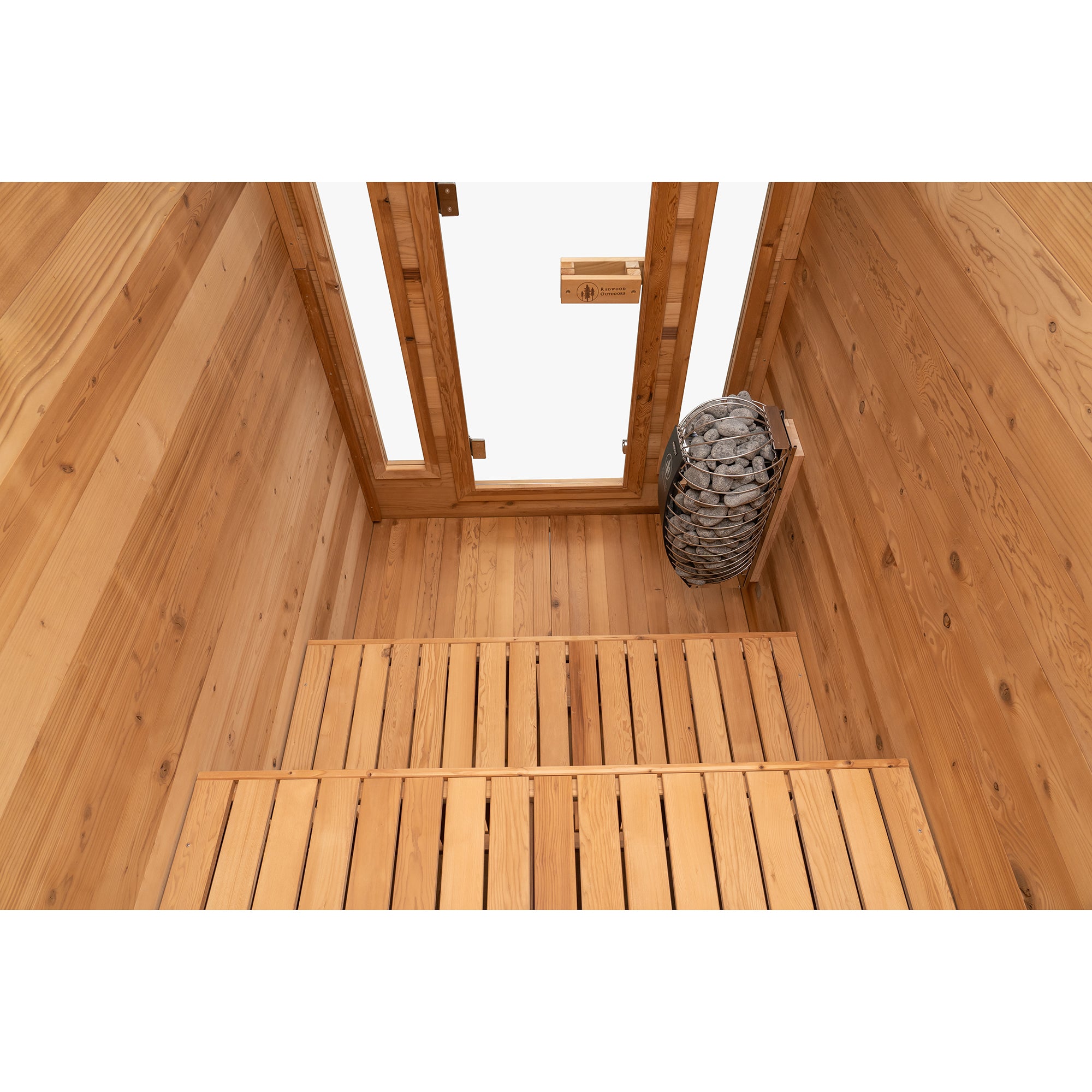 Redwood Outdoors 4-Person Cabin Outdoor Sauna SN-CBU-H4K001F
