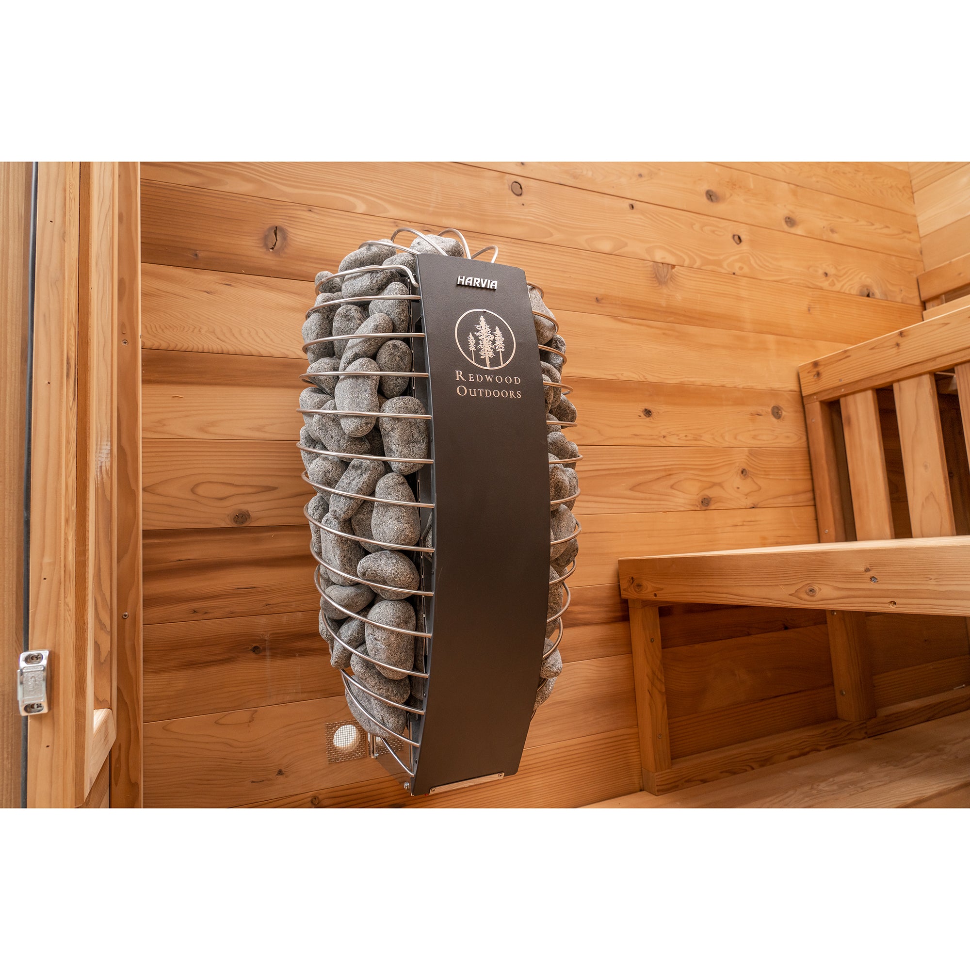 Redwood Outdoors 4-Person Cabin Outdoor Sauna SN-CBU-H4K001F