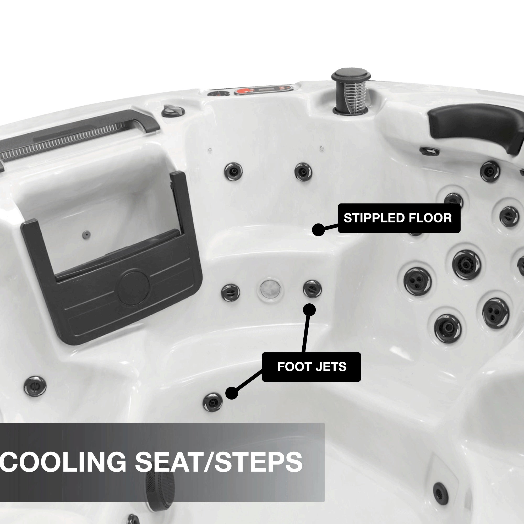 Canadian Spa Ottawa 5-Person 38-Jet Hot Tub KH-10140