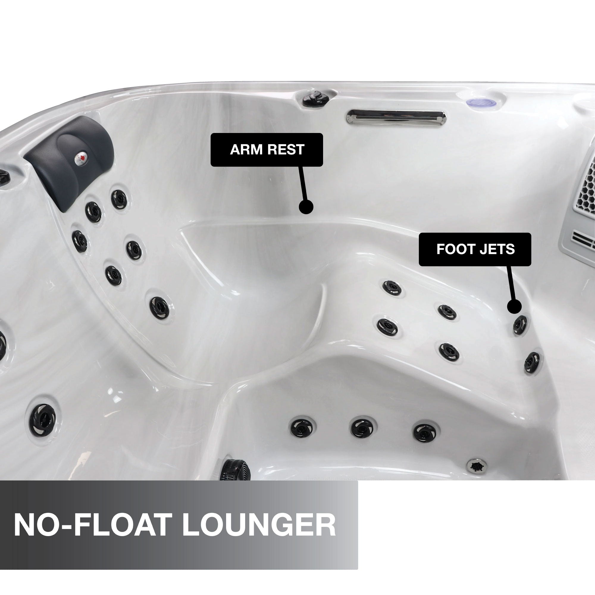 Canadian Spa Cambridge 6-Person 34-Jet Hot Tub KH-10141
