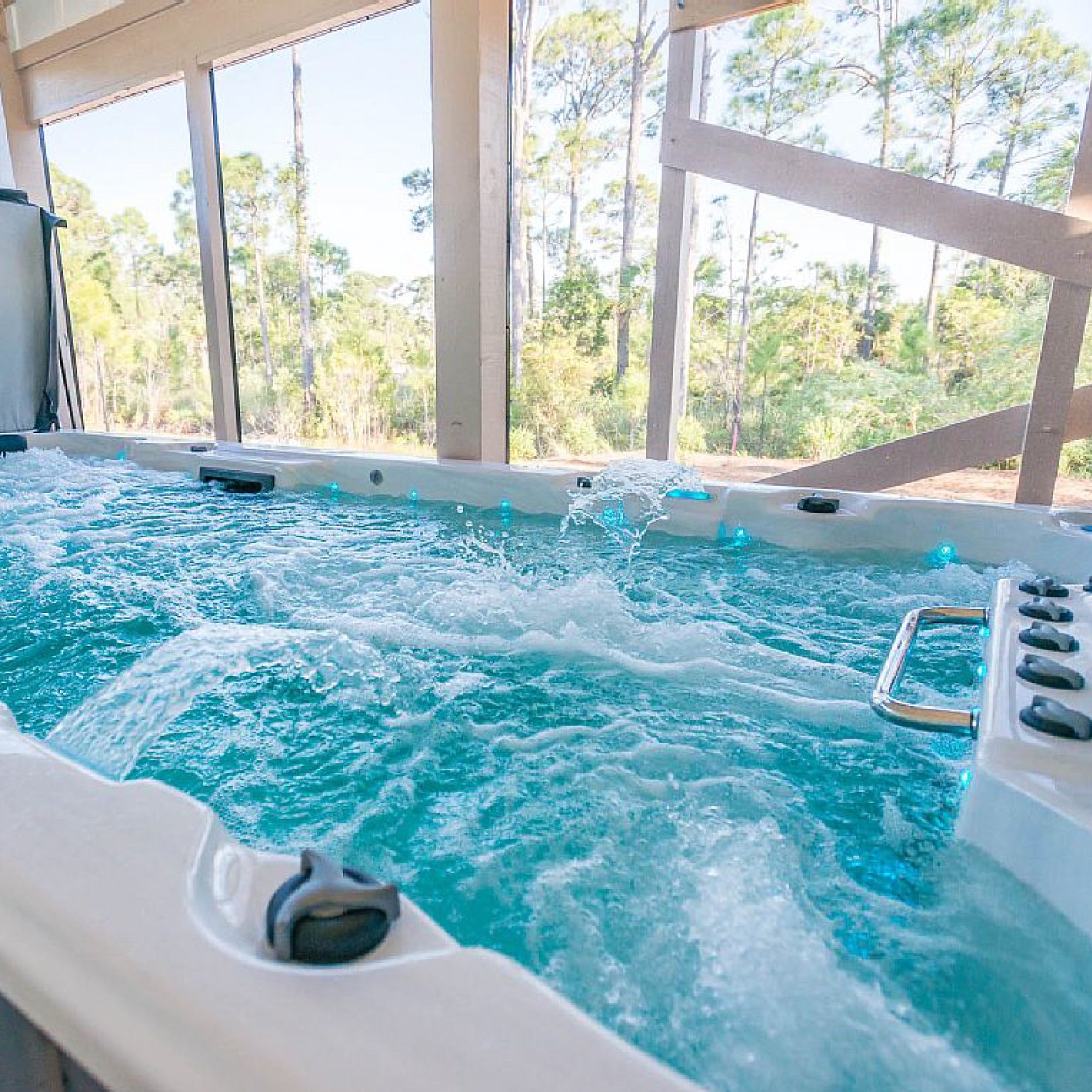 Canadian Spa St. Lawrence 16ft 15-Person 72-Jet Swim Spa KS-10028