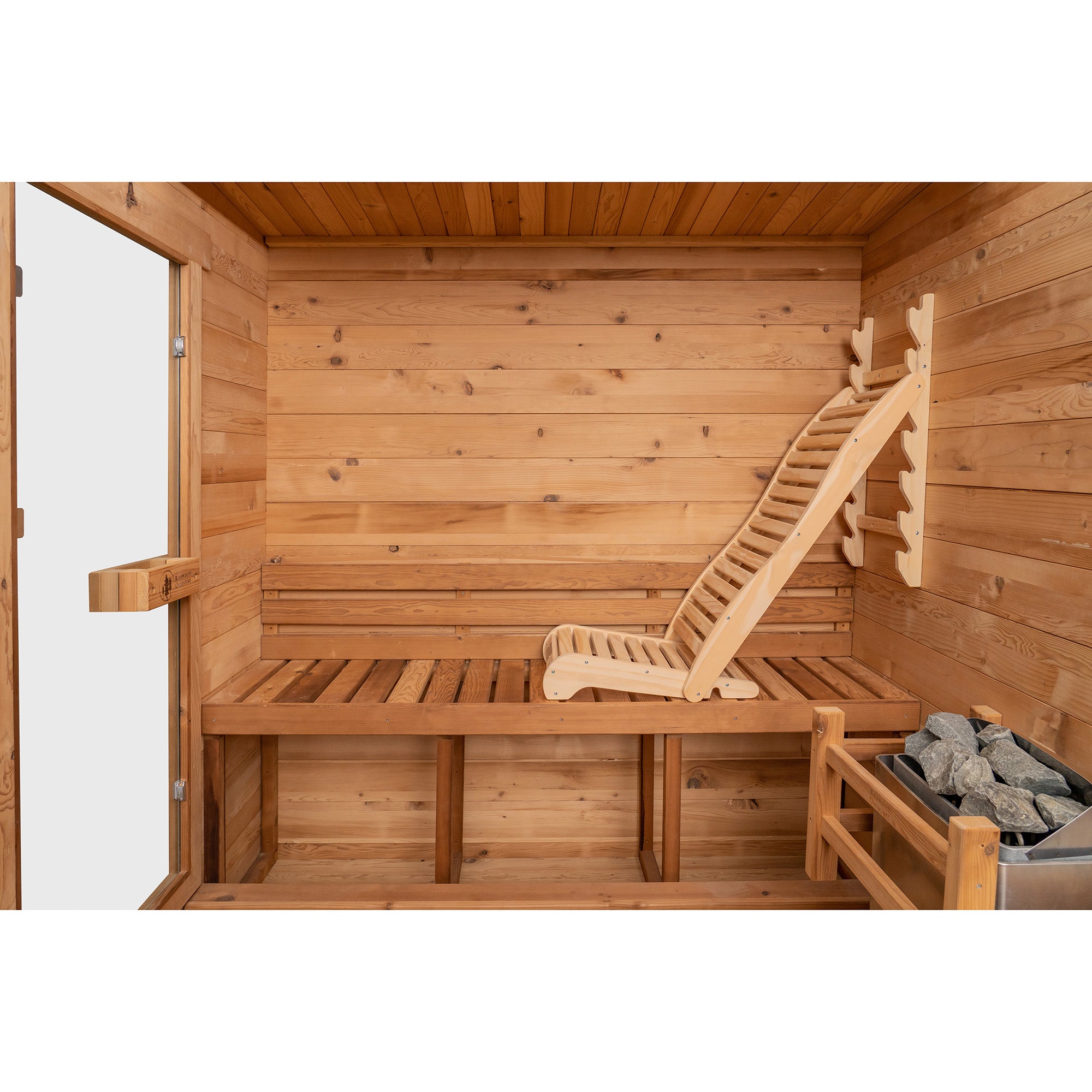 Redwood Outdoors 3-Person Cove Outdoor Sauna SN-CBU-H3K001F