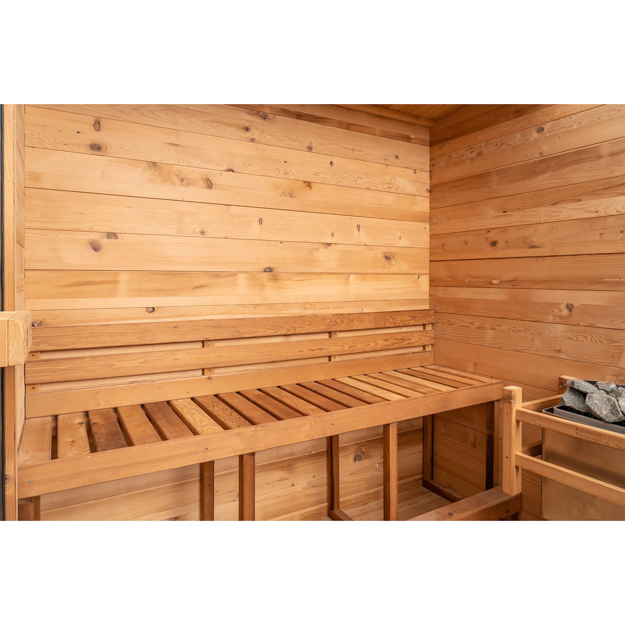 Redwood Outdoors 3-Person Cove Outdoor Sauna SN-CBU-H3K001F