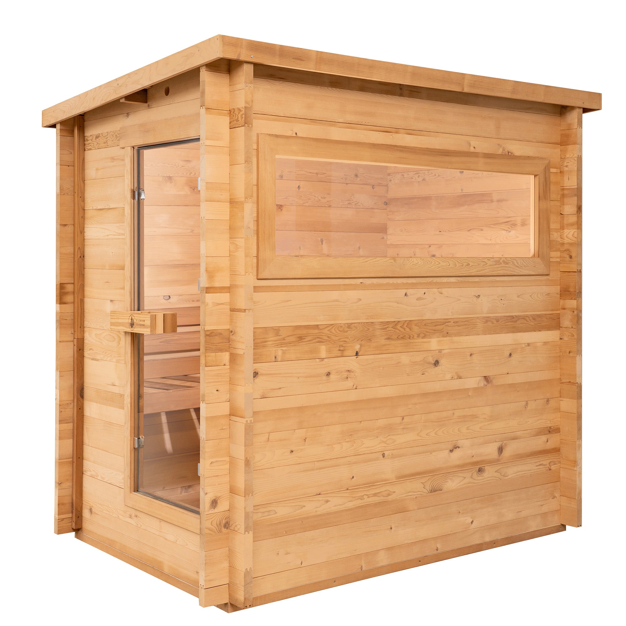 Redwood Outdoors 3-Person Cove Outdoor Sauna SN-CBU-H3K001F