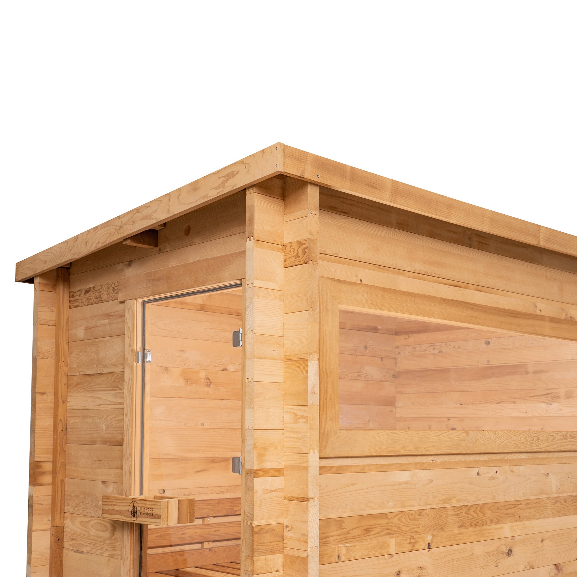 Redwood Outdoors 3-Person Cove Outdoor Sauna SN-CBU-H3K001F