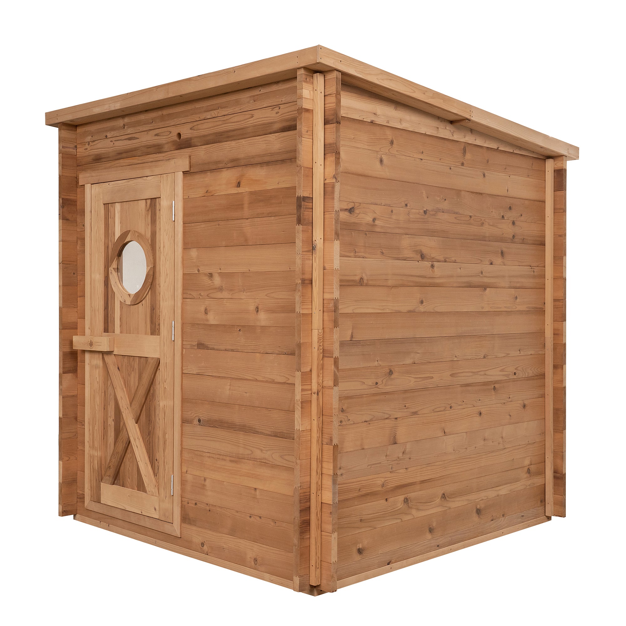 Redwood Outdoors 8-Person Garden Outdoor Sauna SN-CBU-H8K001F