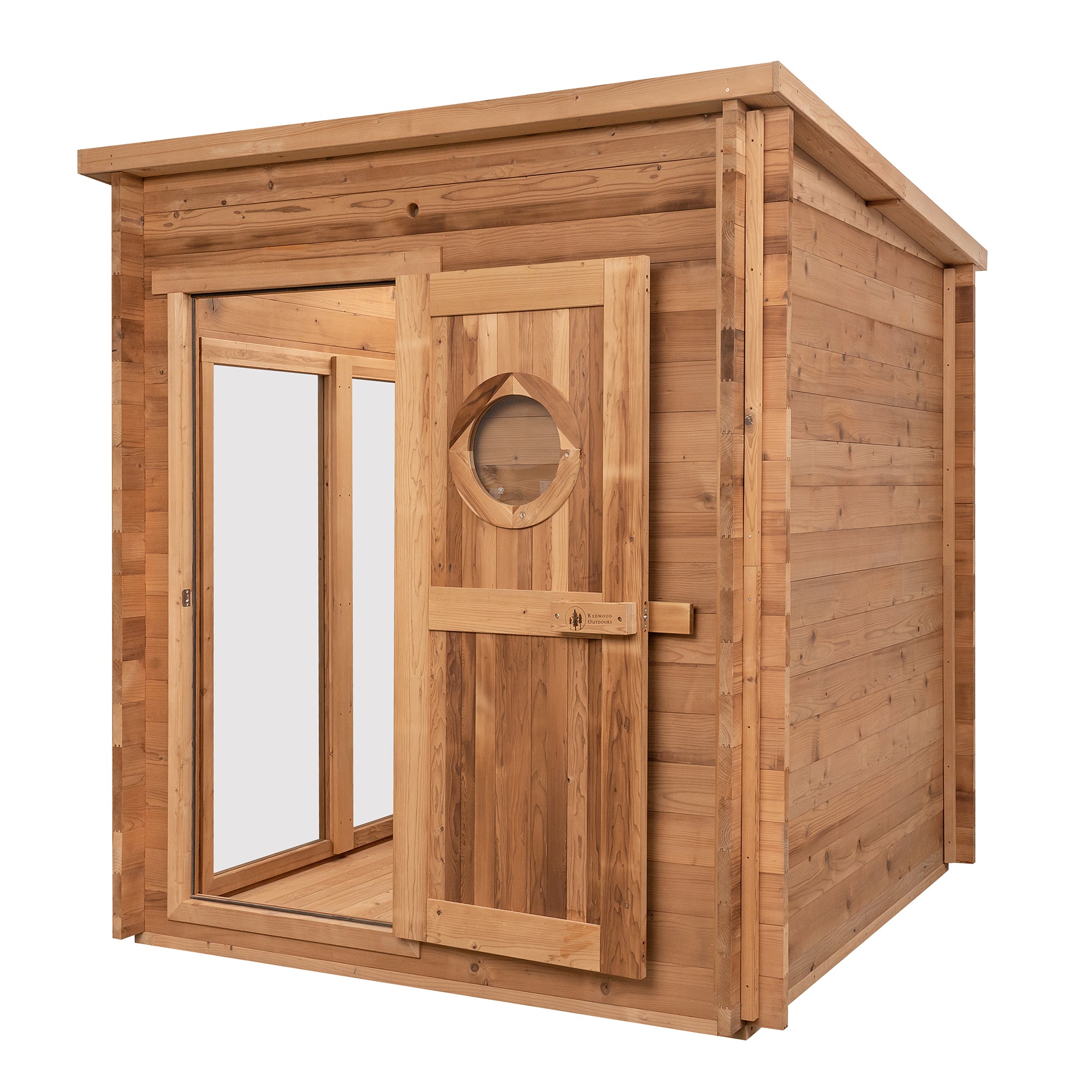 Redwood Outdoors 8-Person Garden Outdoor Sauna SN-CBU-H8K001F