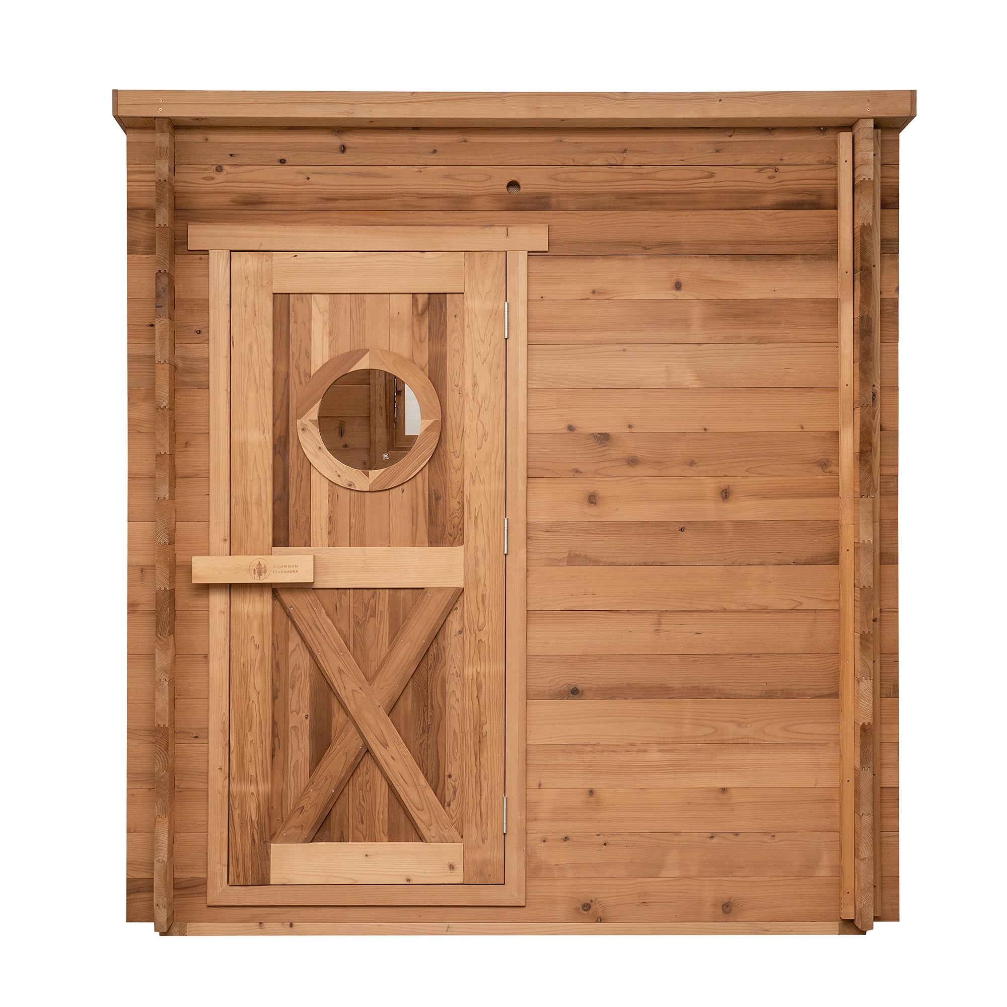 Redwood Outdoors 8-Person Garden Outdoor Sauna SN-CBU-H8K001F