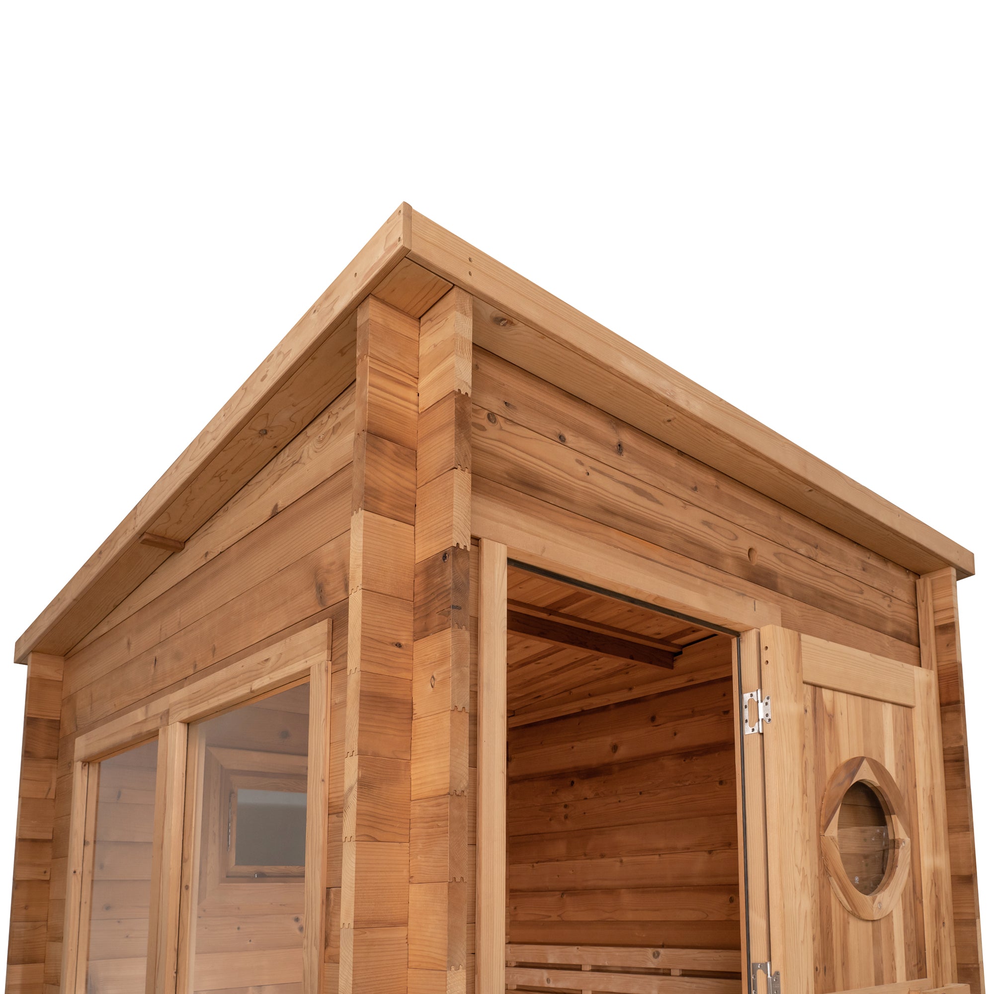 Redwood Outdoors 8-Person Garden Outdoor Sauna SN-CBU-H8K001F