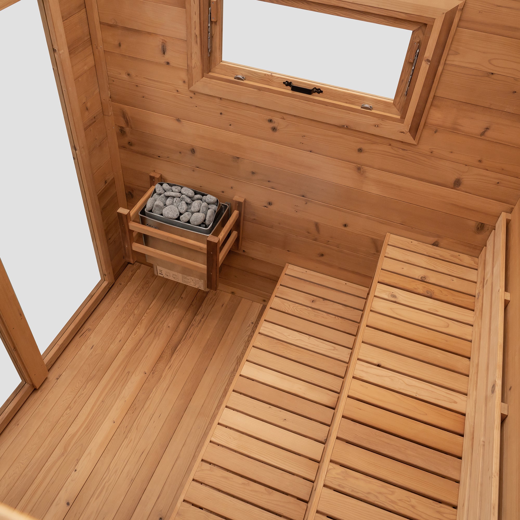 Redwood Outdoors 8-Person Garden Outdoor Sauna SN-CBU-H8K001F