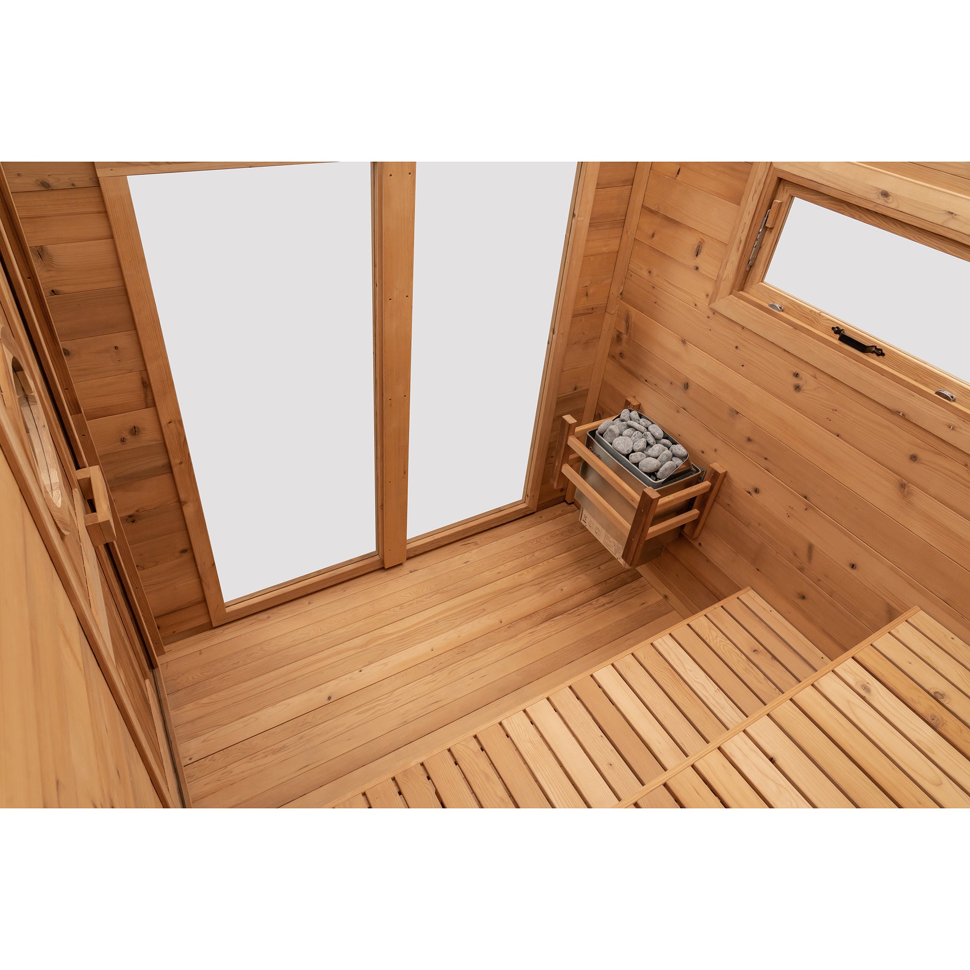 Redwood Outdoors 8-Person Garden Outdoor Sauna SN-CBU-H8K001F