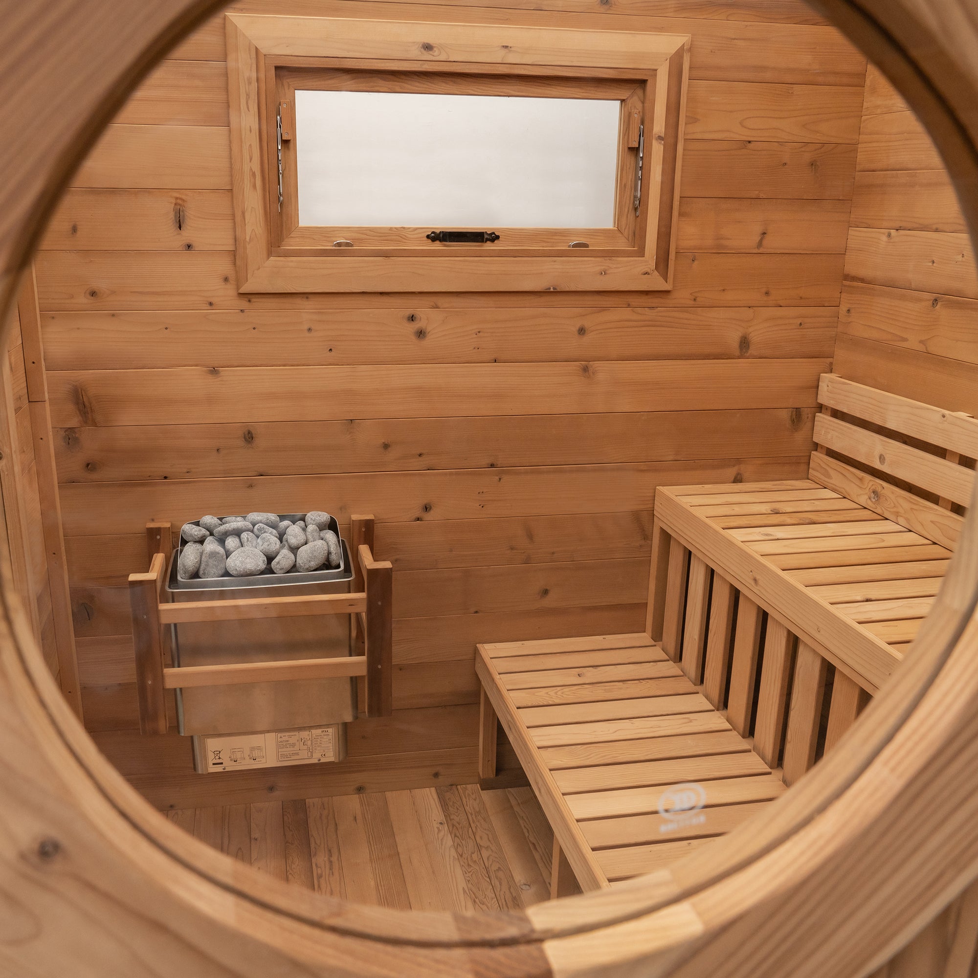 Redwood Outdoors 8-Person Garden Outdoor Sauna SN-CBU-H8K001F