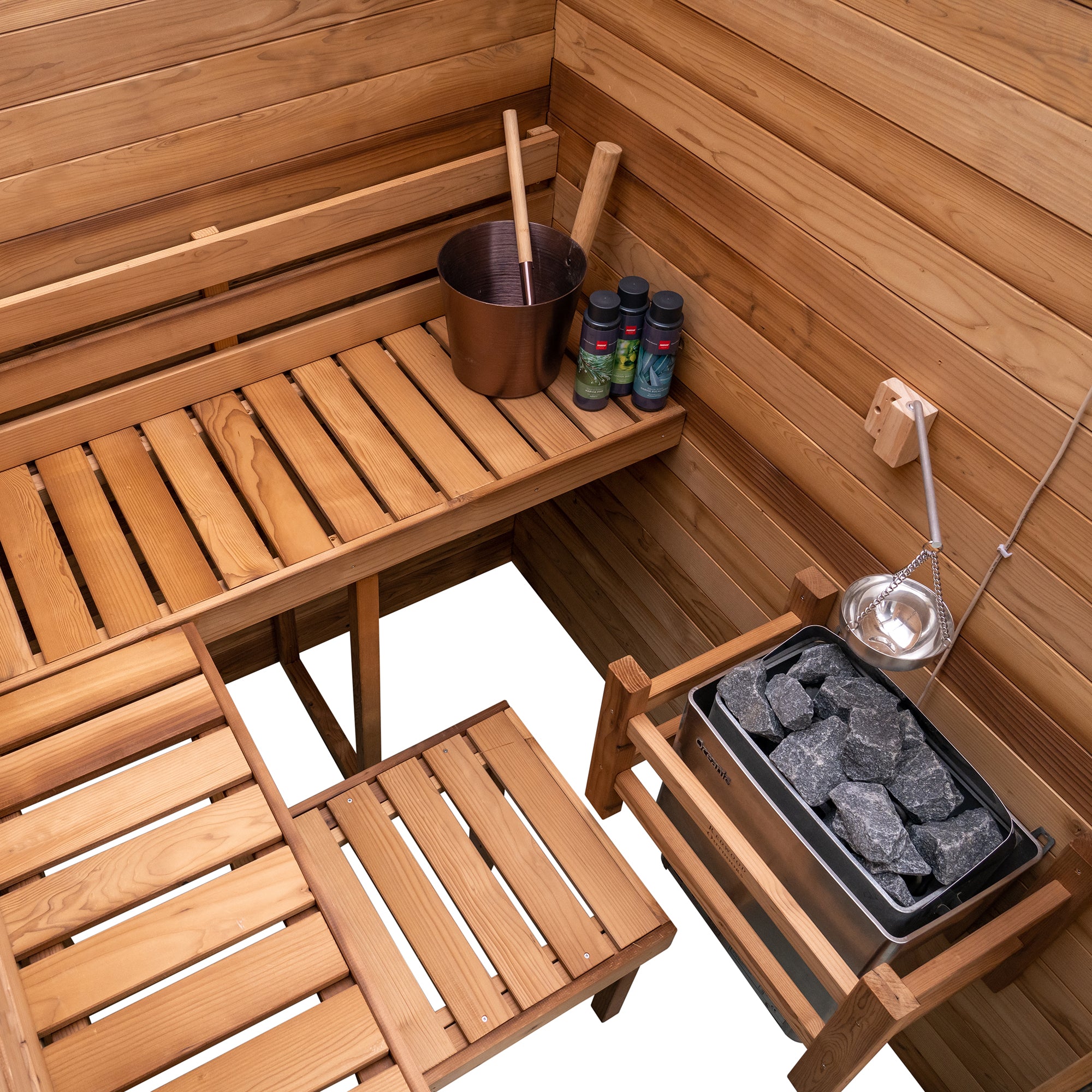 Redwood Outdoors 3-Person Haven Indoor Sauna SN-IBU-H3K001F