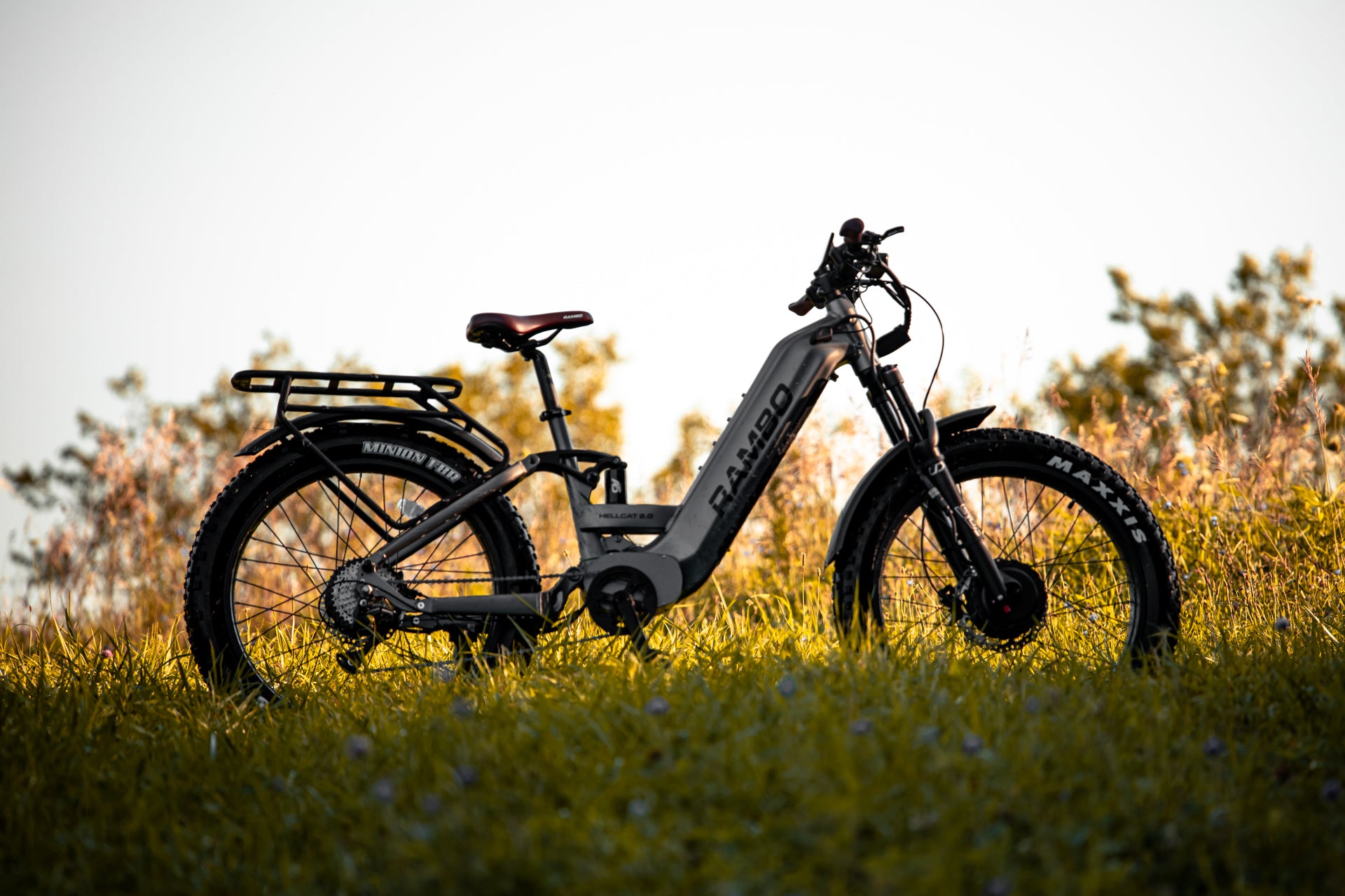 Rambo Bikes Hellcat 2.0 FS All-Wheel Drive Electric Bike HEL2.0-XK7-20