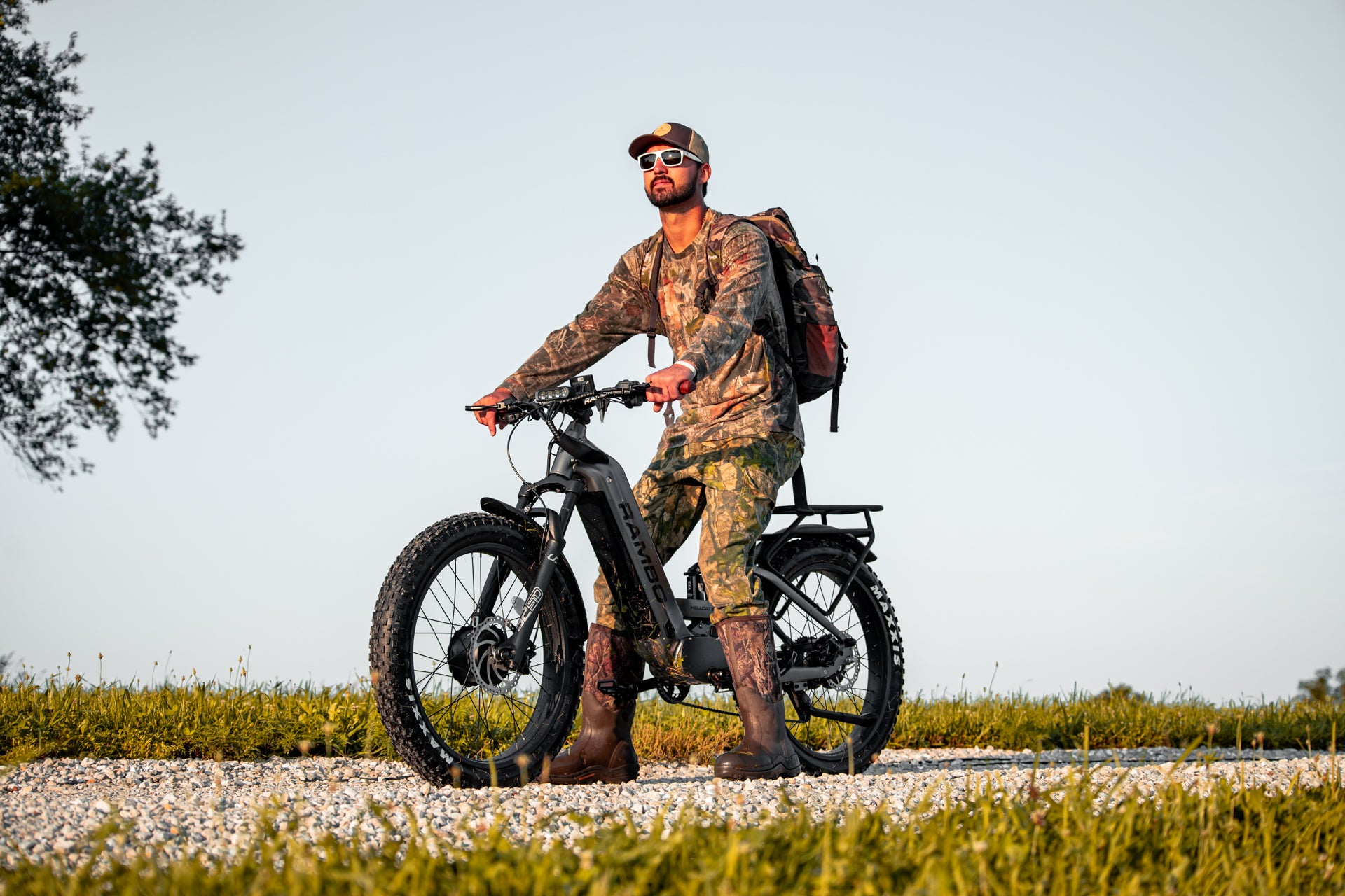 Rambo Bikes Hellcat 2.0 FS All-Wheel Drive Electric Bike HEL2.0-XK7-20