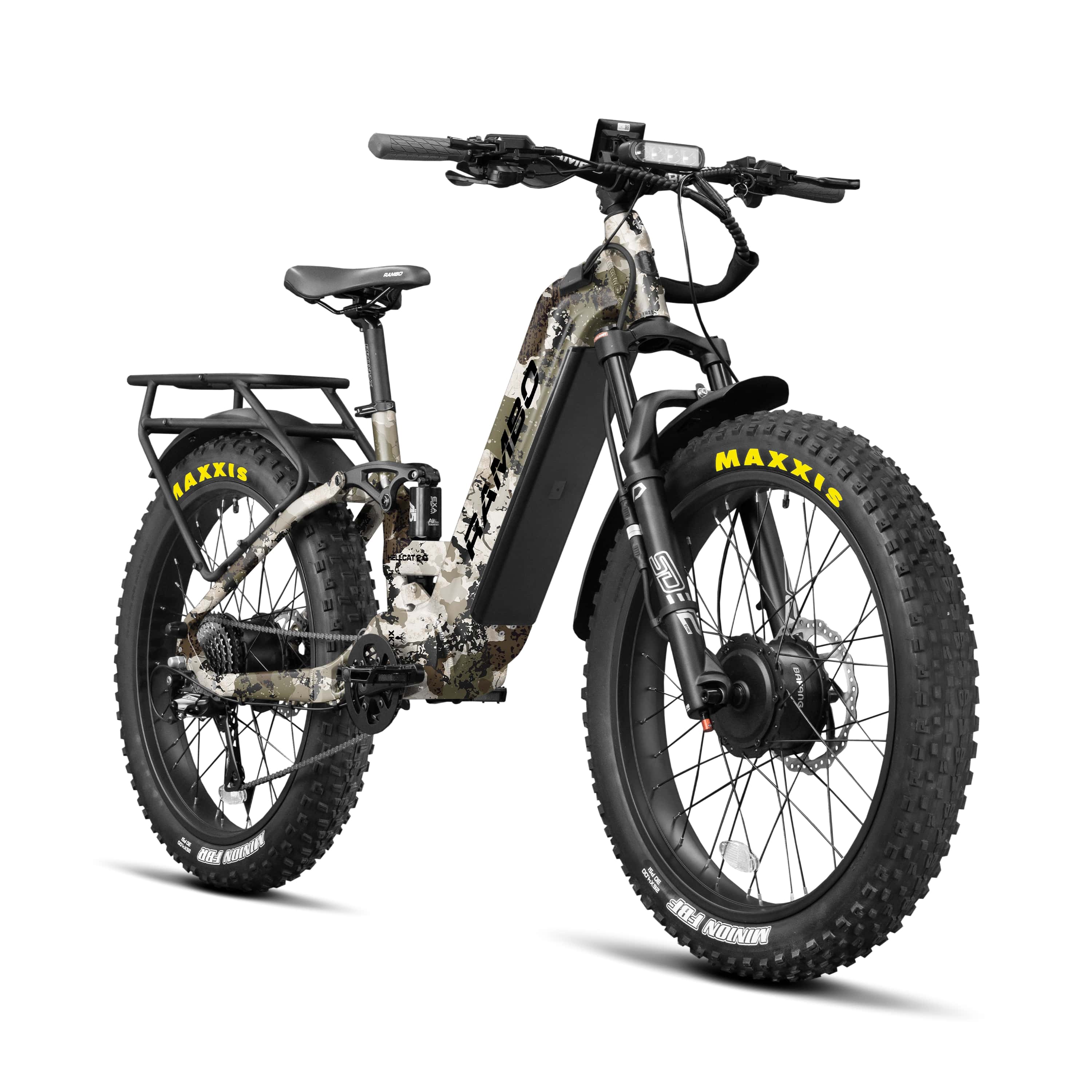Rambo Bikes Hellcat 2.0 FS All-Wheel Drive Electric Bike HEL2.0-XK7-20