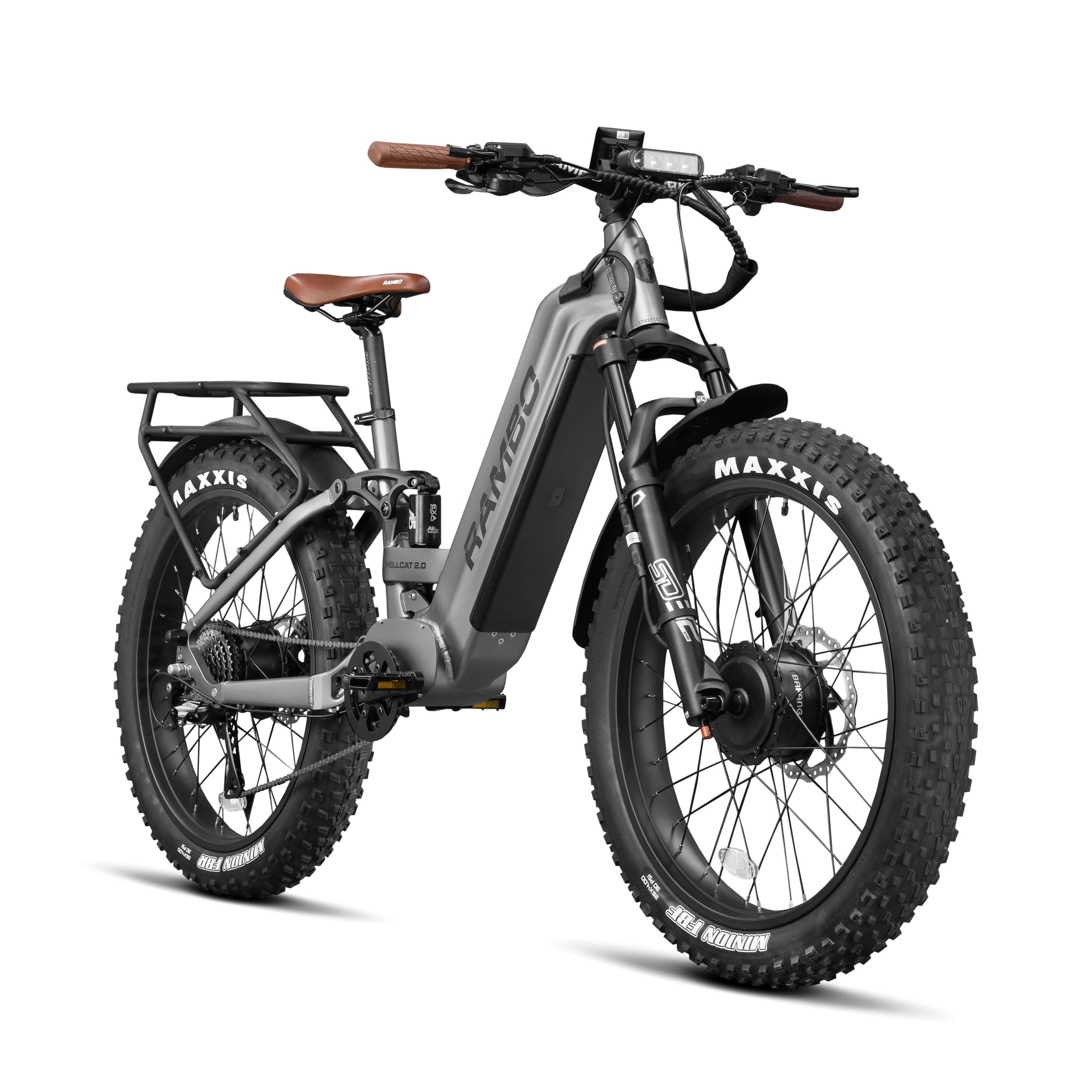 Rambo Bikes Hellcat 2.0 FS All-Wheel Drive Electric Bike HEL2.0-XK7-20