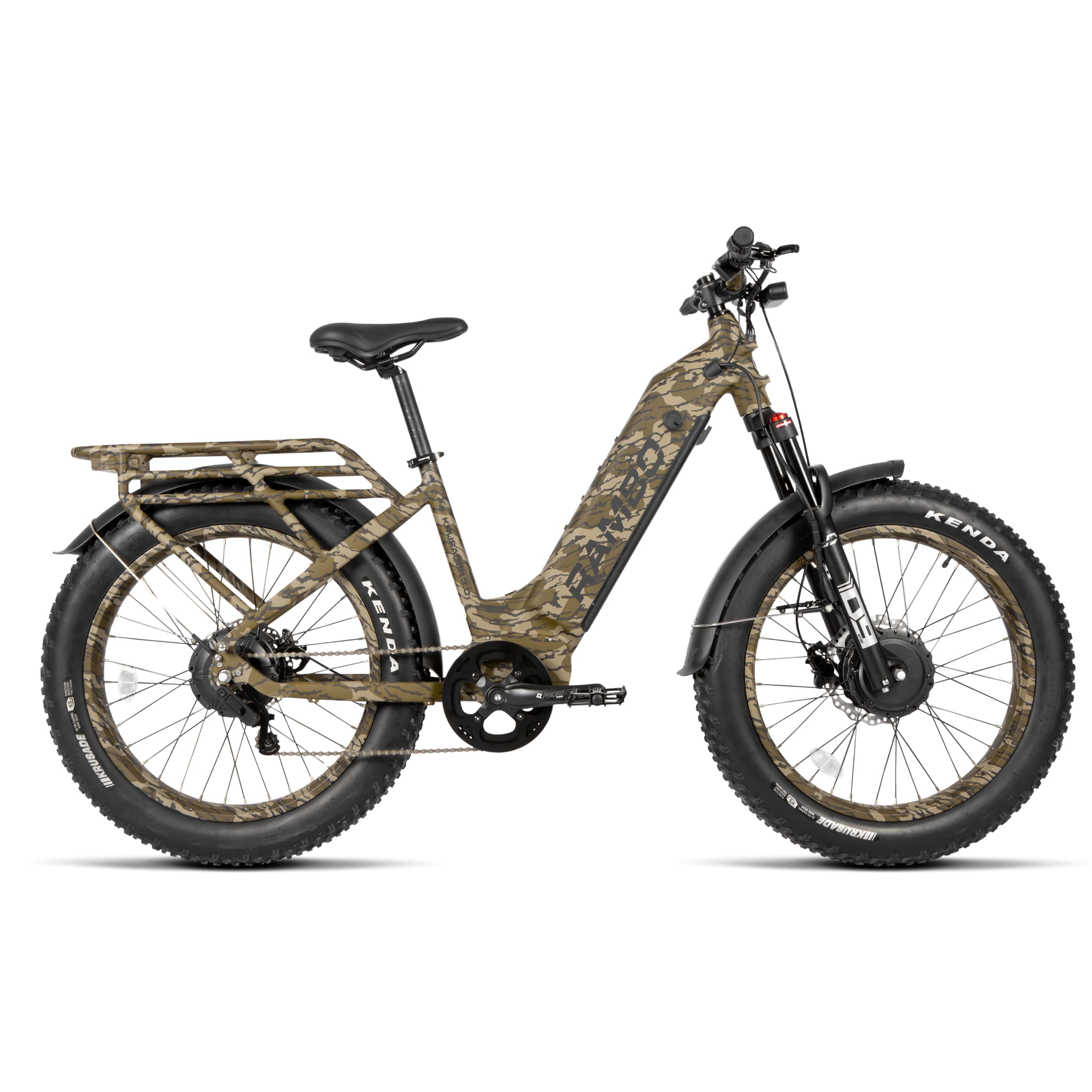 Rambo Bikes Krusader 3.0 All-Wheel Drive Electric Bike KRU3.0-BLC