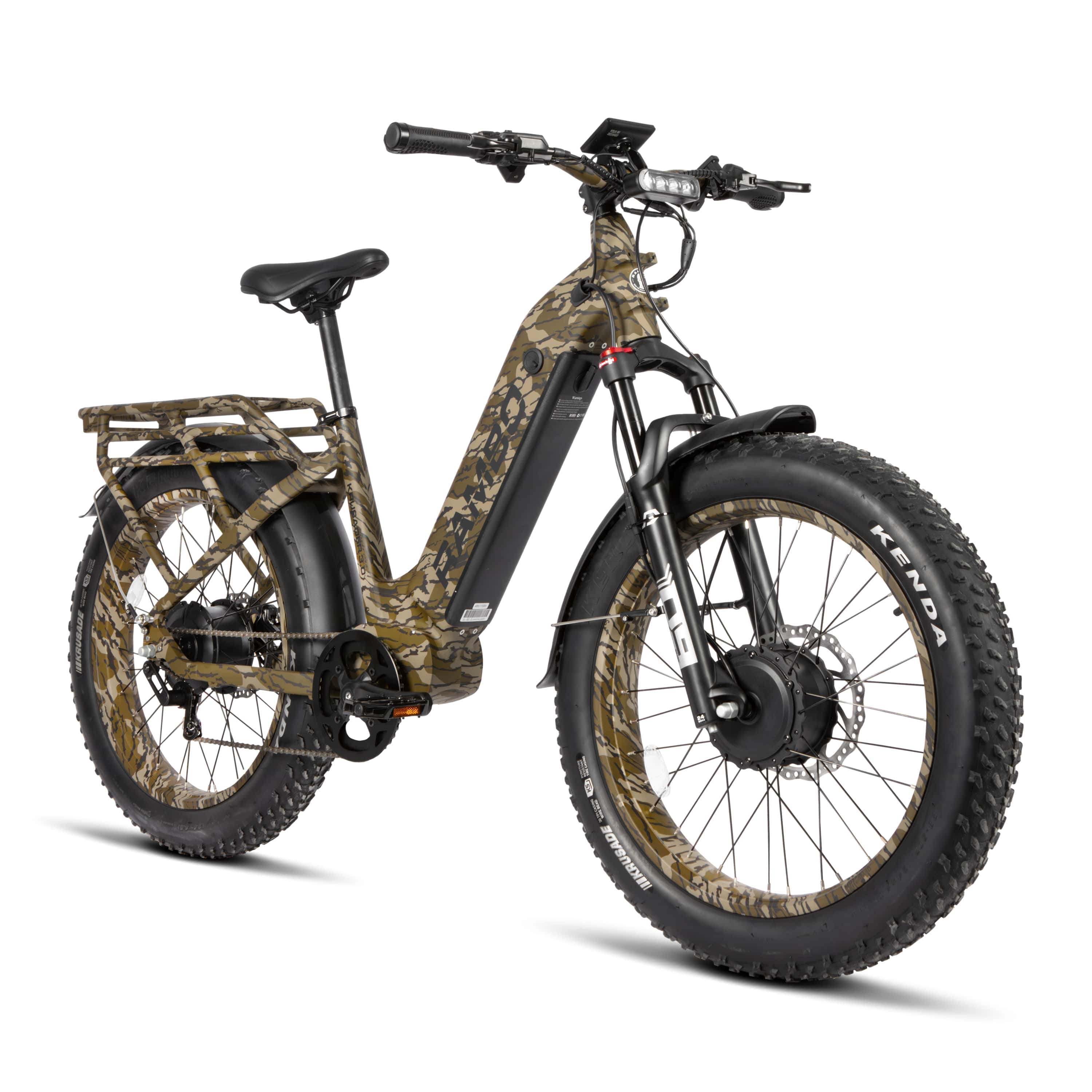 Rambo Bikes Krusader 3.0 All-Wheel Drive Electric Bike KRU3.0-BLC