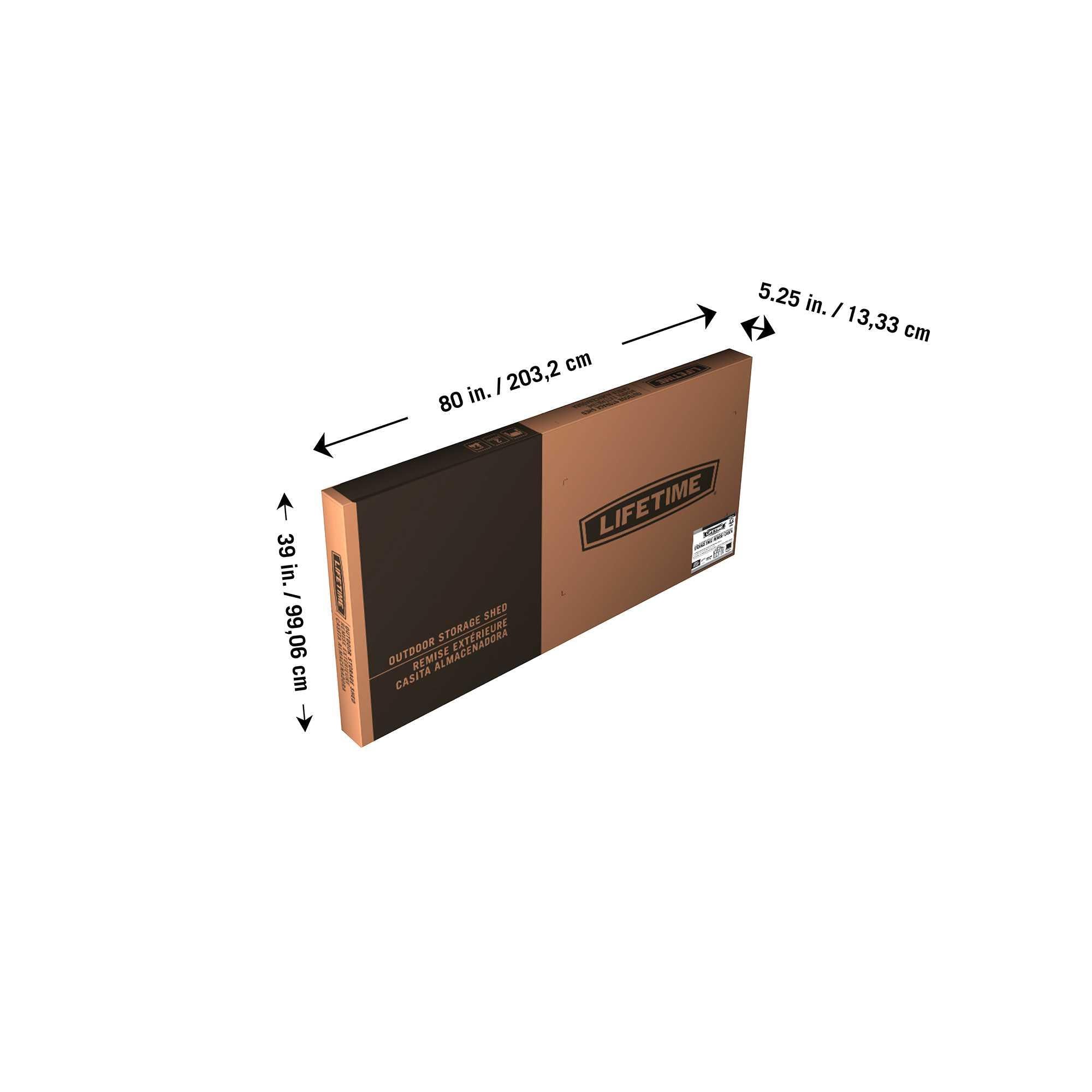 Lifetime 11 Ft. X 21 Ft. Outdoor Storage Shed - 60237