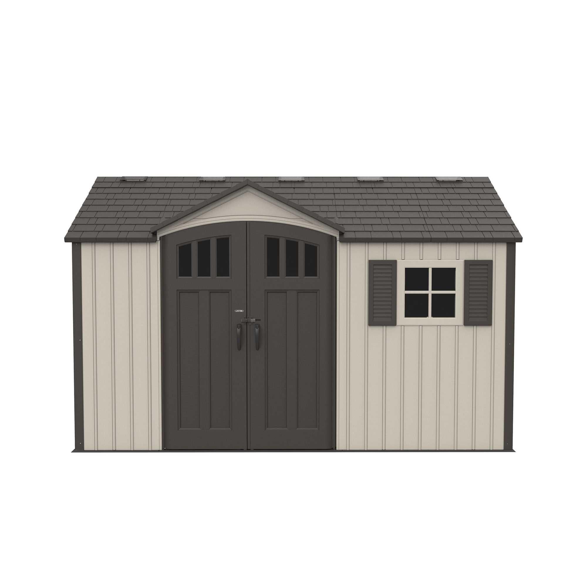 Lifetime 12.5 Ft. X 8 Ft. Outdoor Storage Shed - 60223