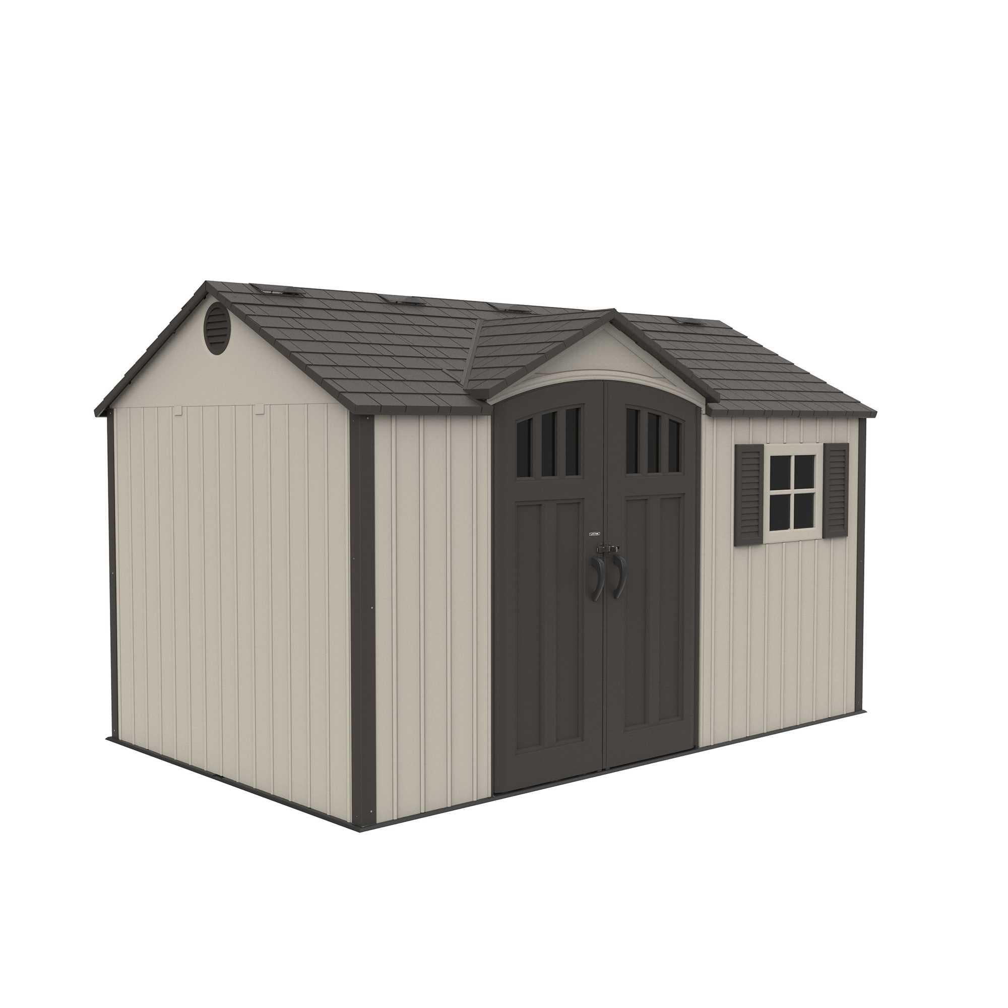 Lifetime 12.5 Ft. X 8 Ft. Outdoor Storage Shed - 60223