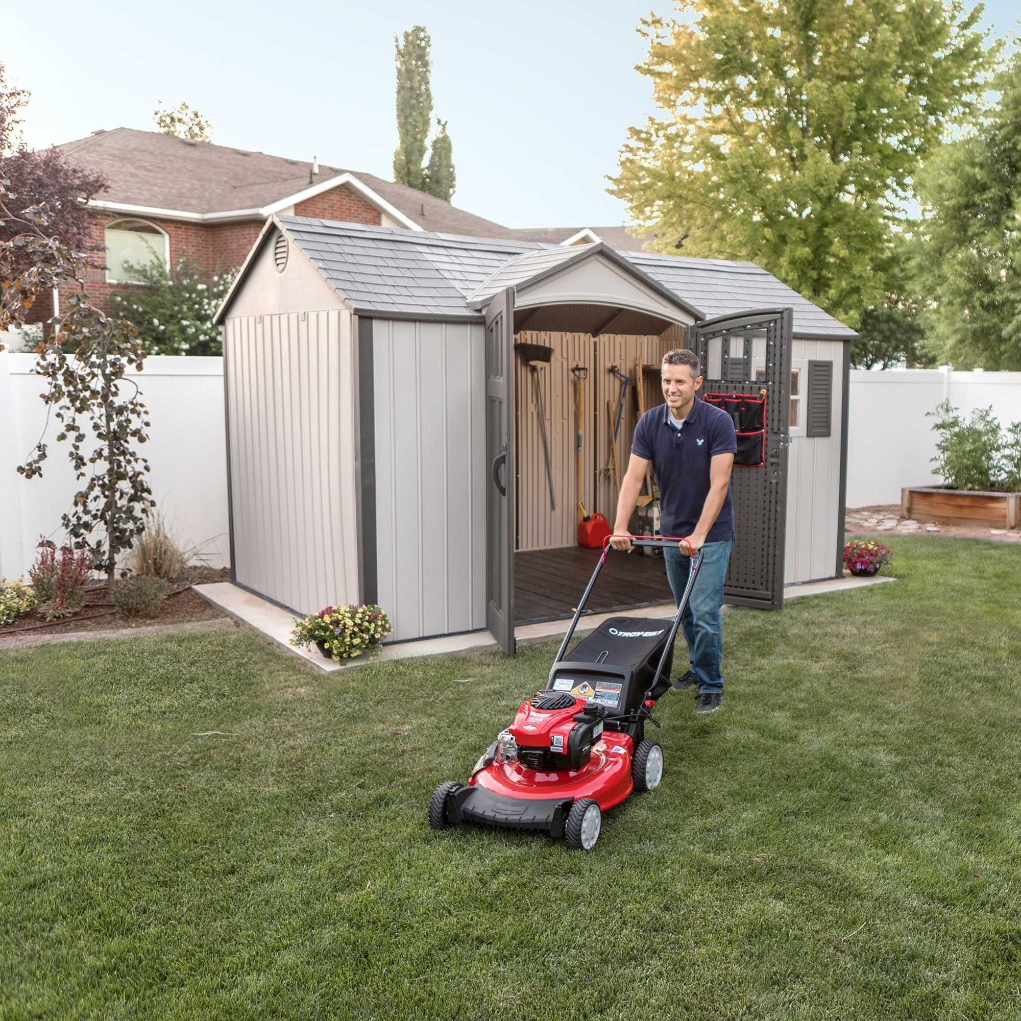 Lifetime 12.5 Ft. X 8 Ft. Outdoor Storage Shed - 60223