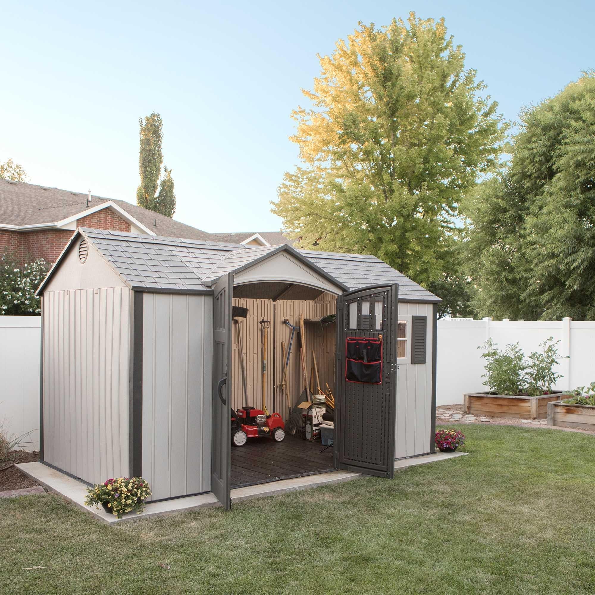 Lifetime 12.5 Ft. X 8 Ft. Outdoor Storage Shed - 60223
