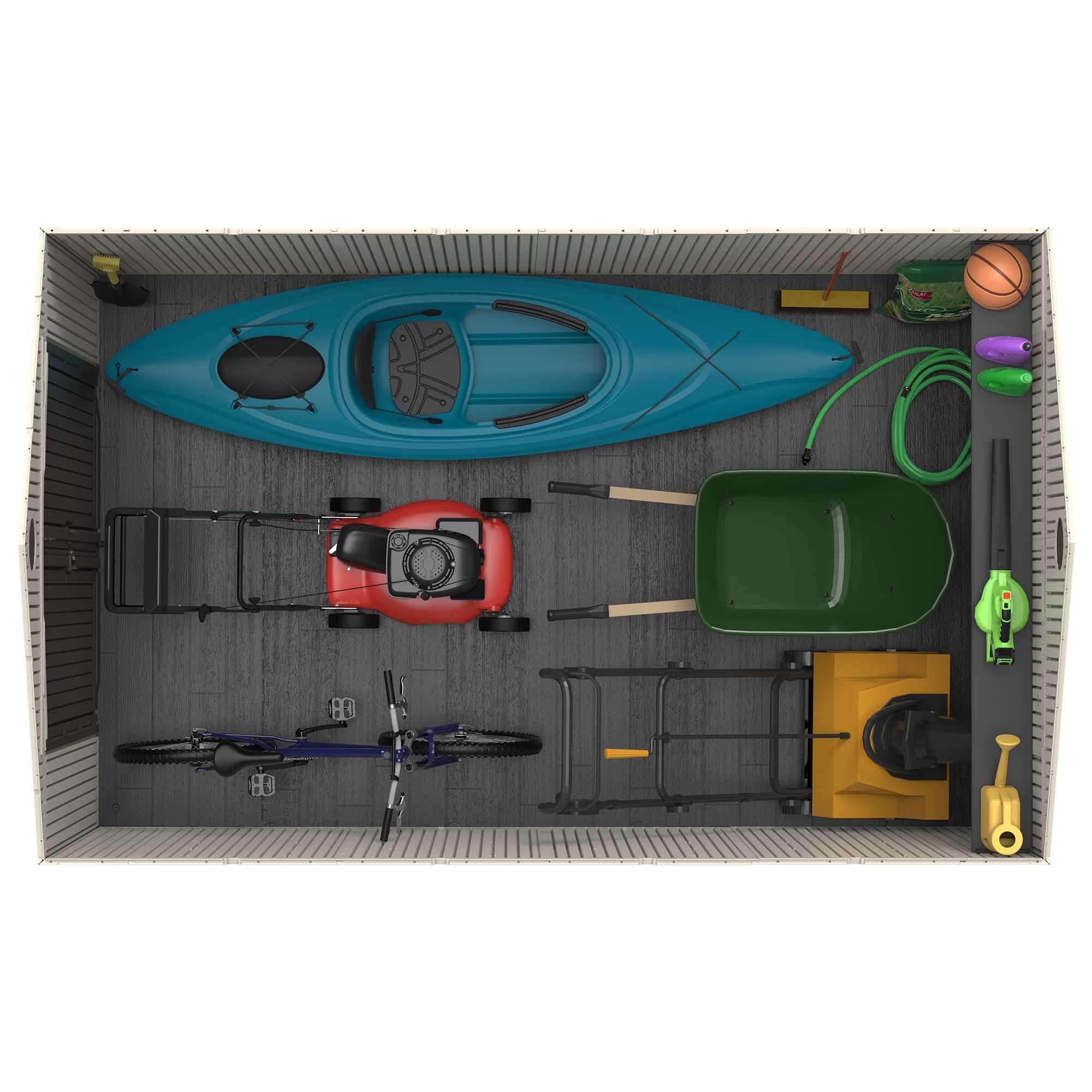 Lifetime 12.5 Ft. X 8 Ft. Outdoor Storage Shed - 60223