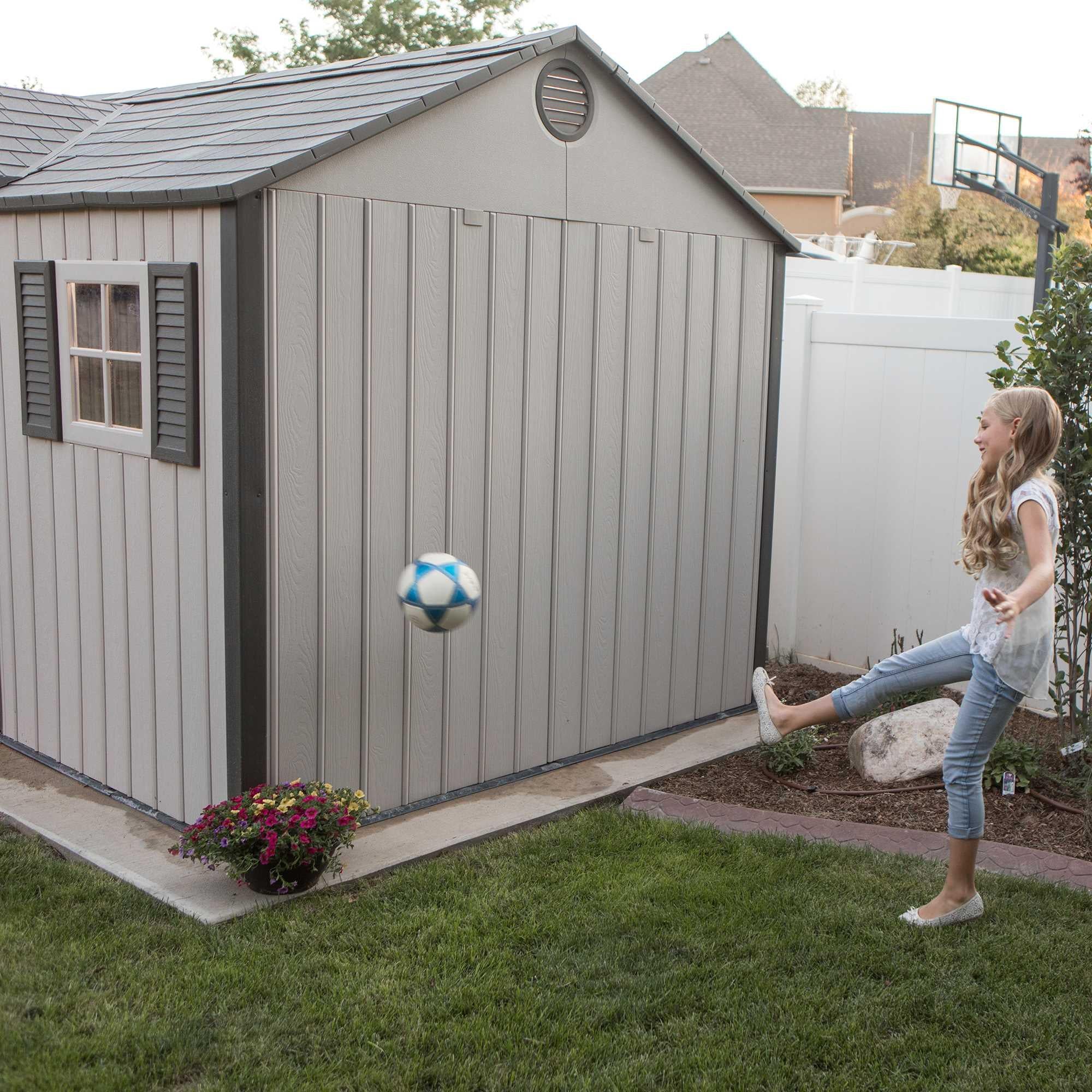 Lifetime 12.5 Ft. X 8 Ft. Outdoor Storage Shed - 60223