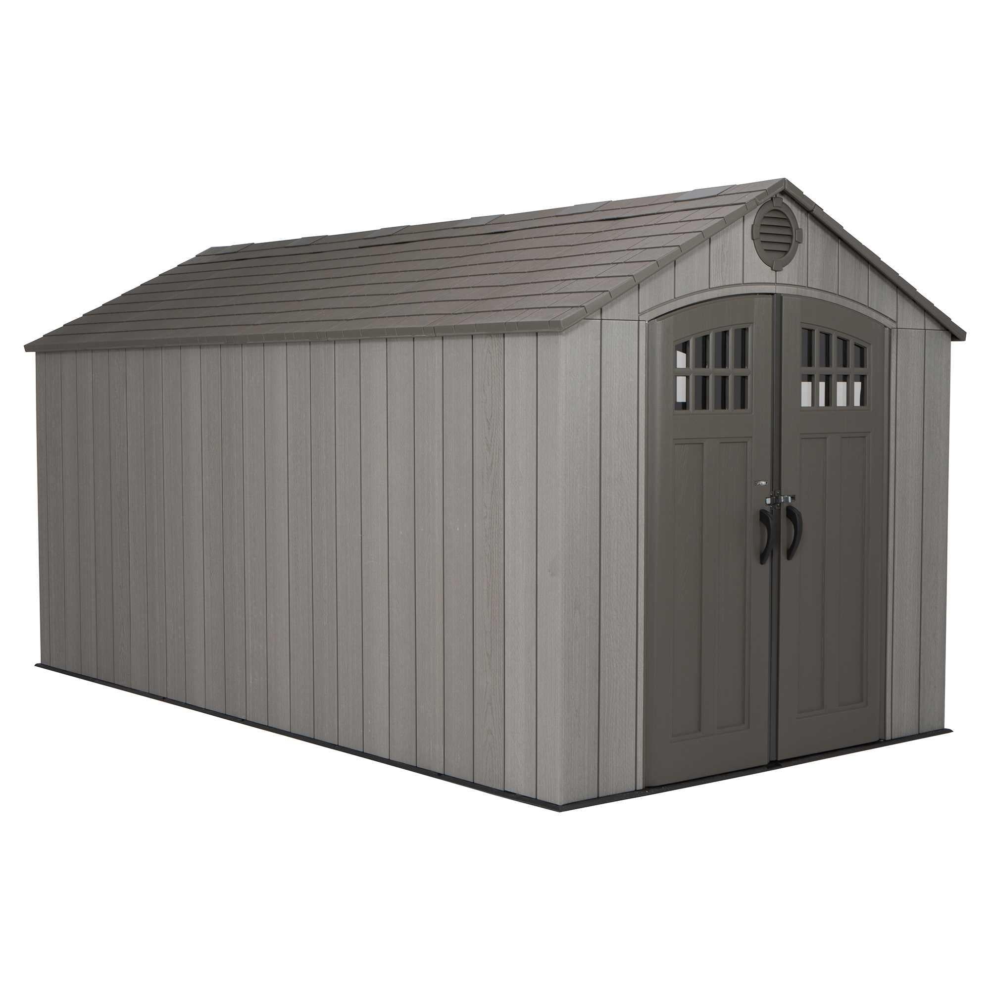 Lifetime 15 Ft X 8 Ft Outdoor Storage Shed - 60318