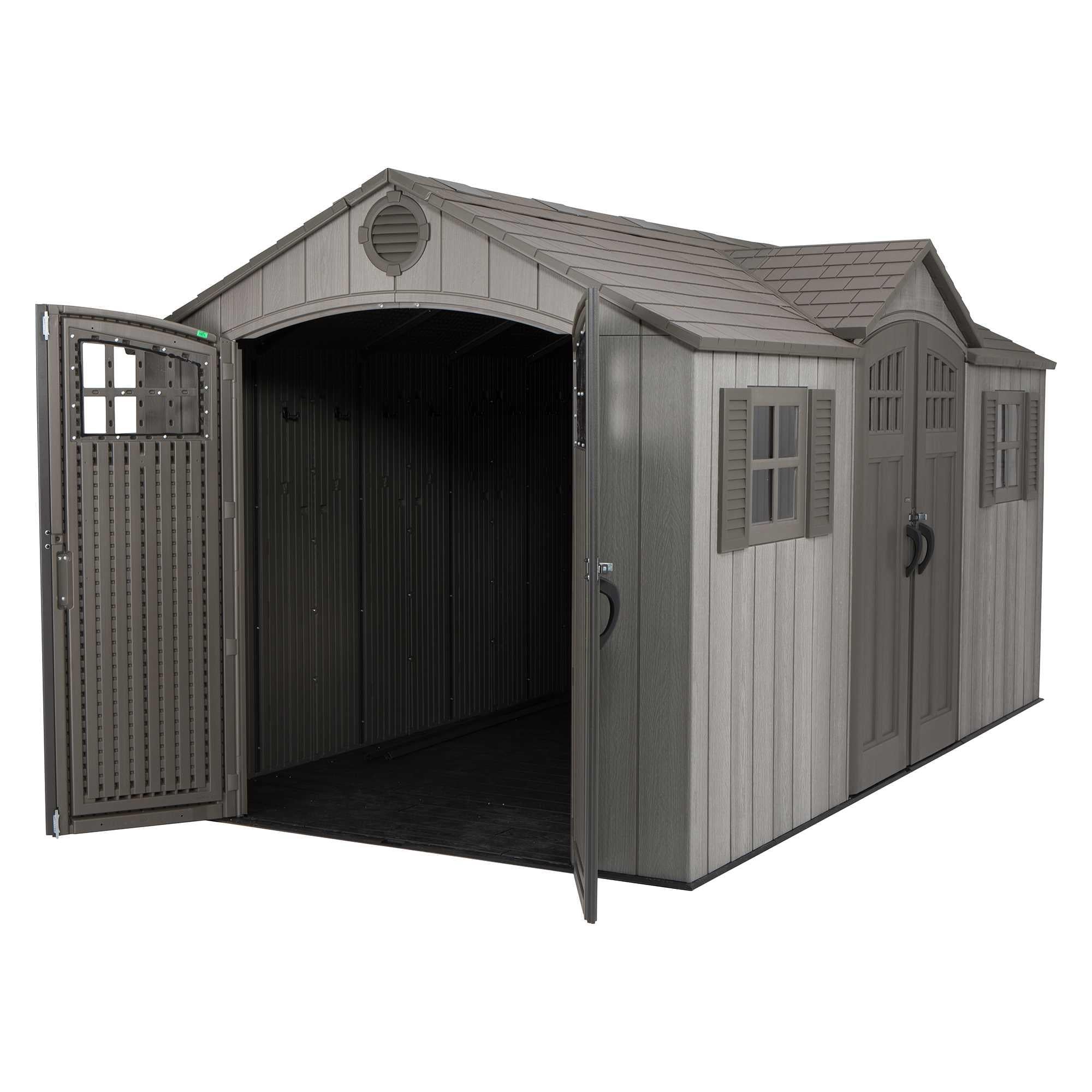 Lifetime 15 Ft X 8 Ft Outdoor Storage Shed - 60318