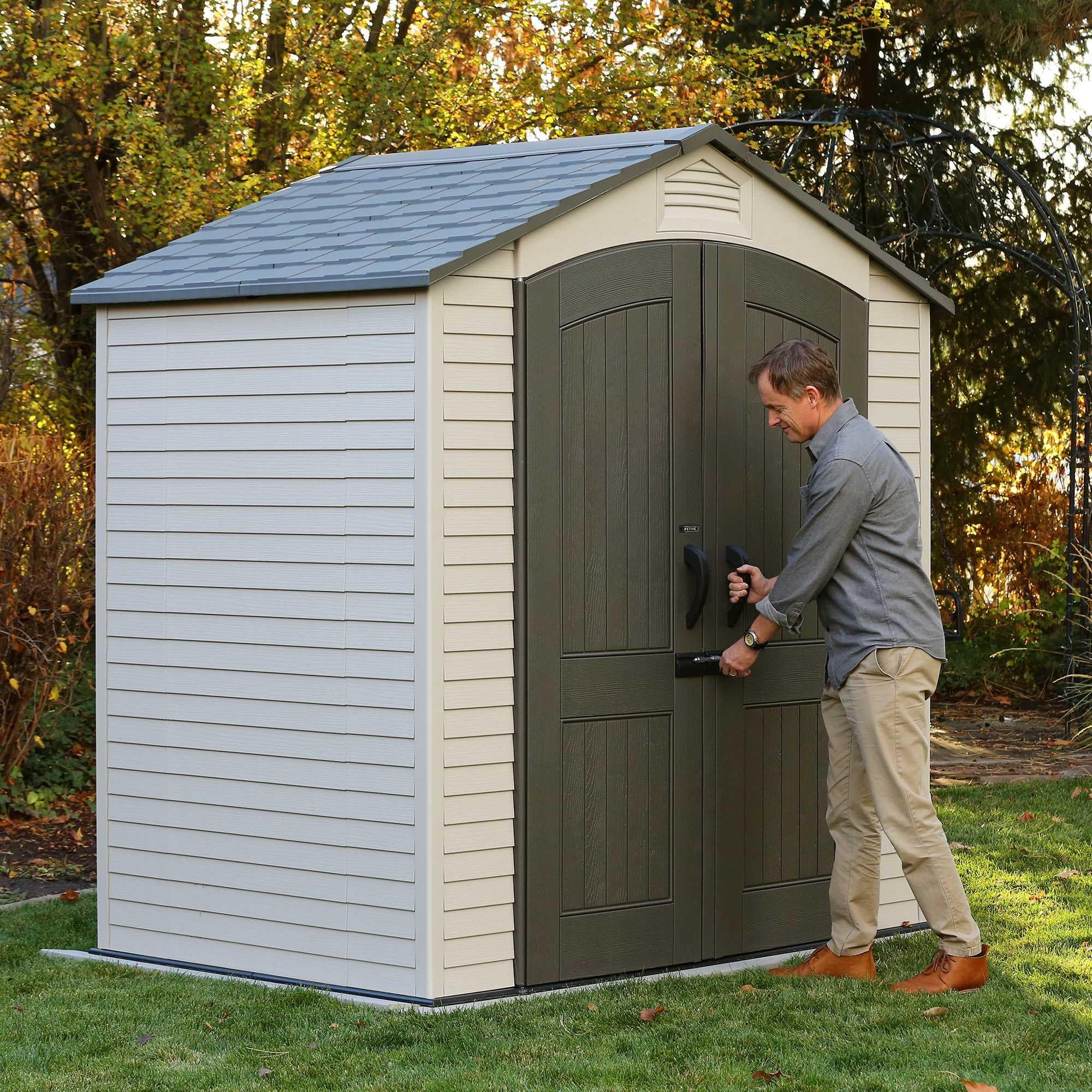 Lifetime 7 Ft. X 4.5 Ft. Outdoor Storage Shed - 60057