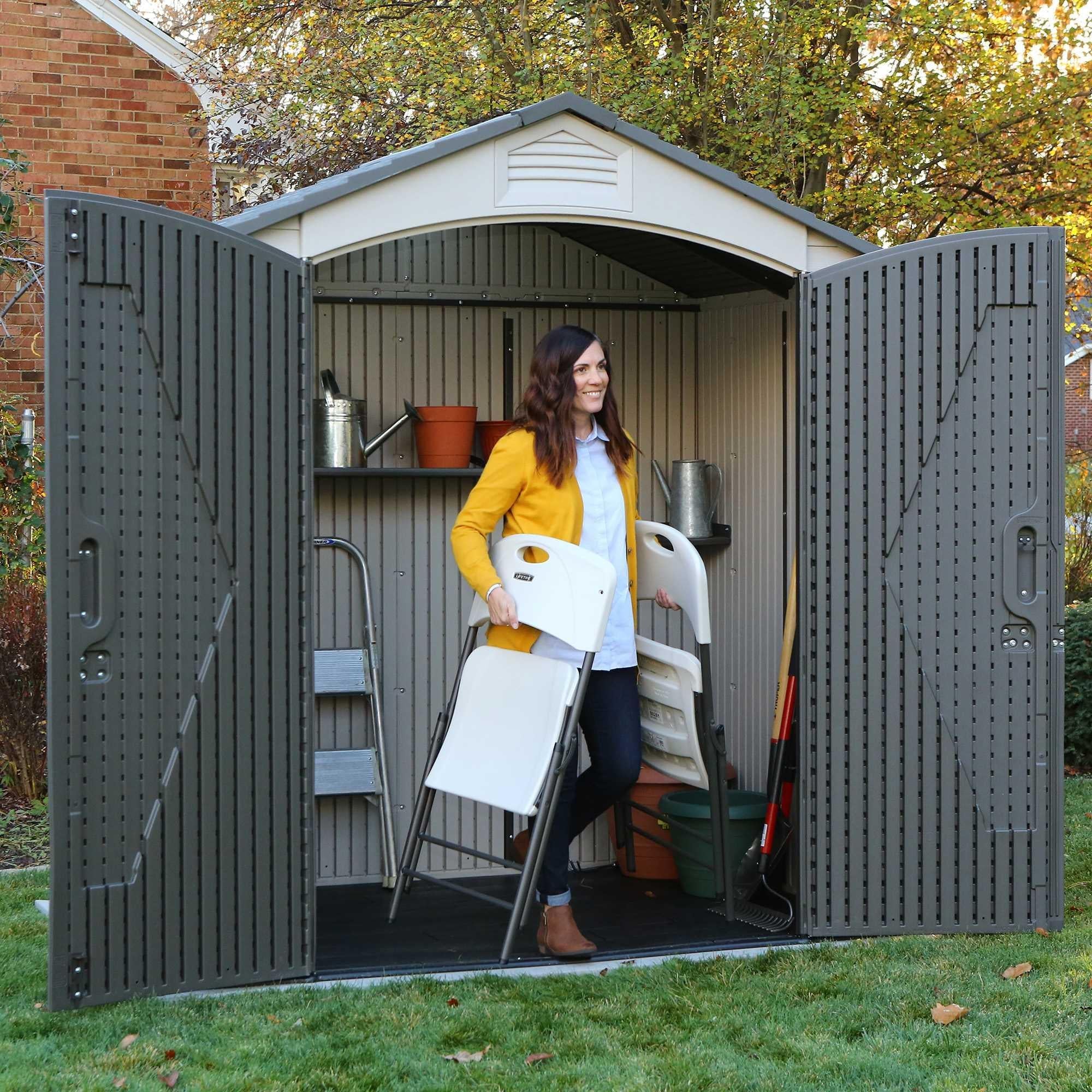 Lifetime 7 Ft. X 4.5 Ft. Outdoor Storage Shed - 60057