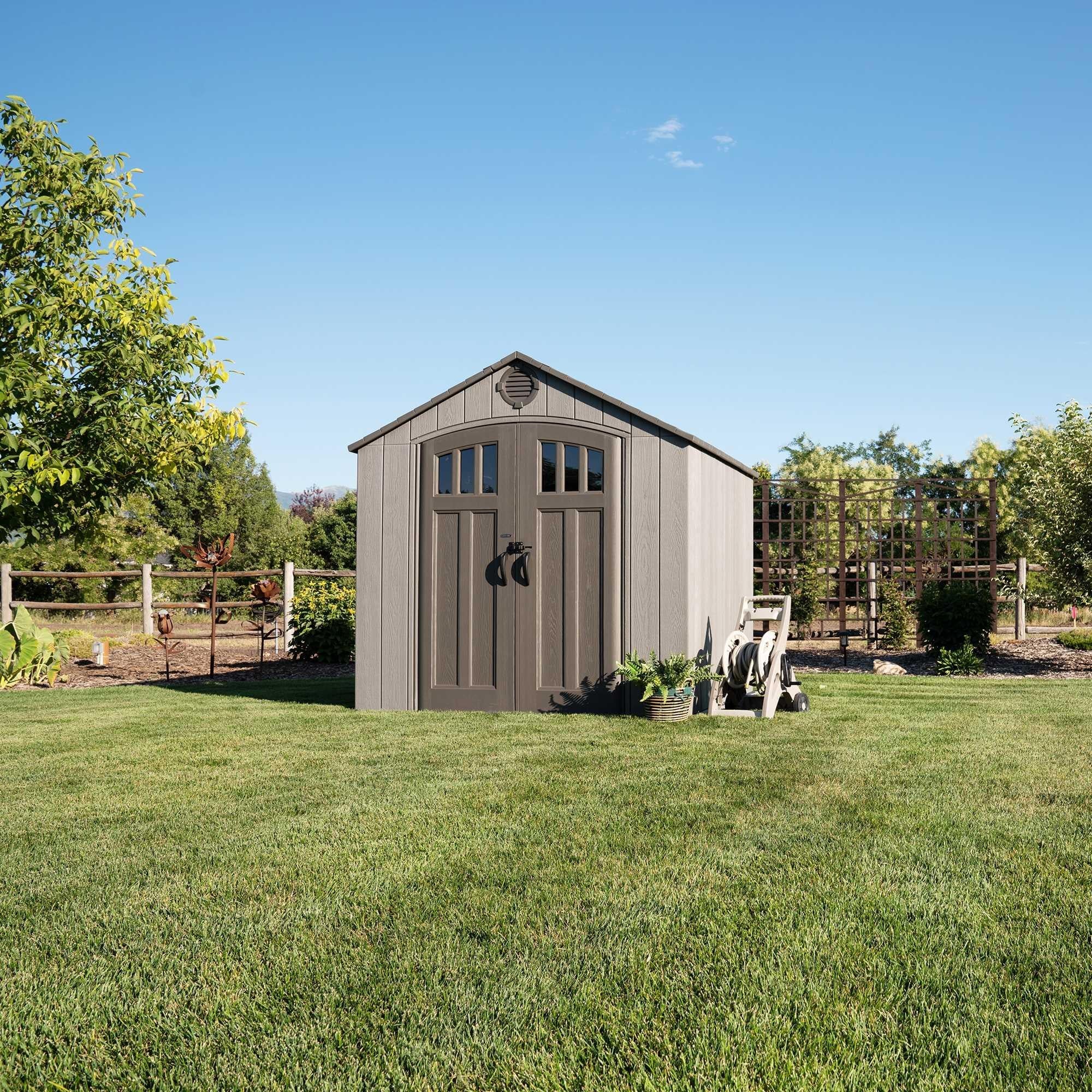 Lifetime 8 Ft. X 7.5 Ft. Outdoor Storage Shed - 60370