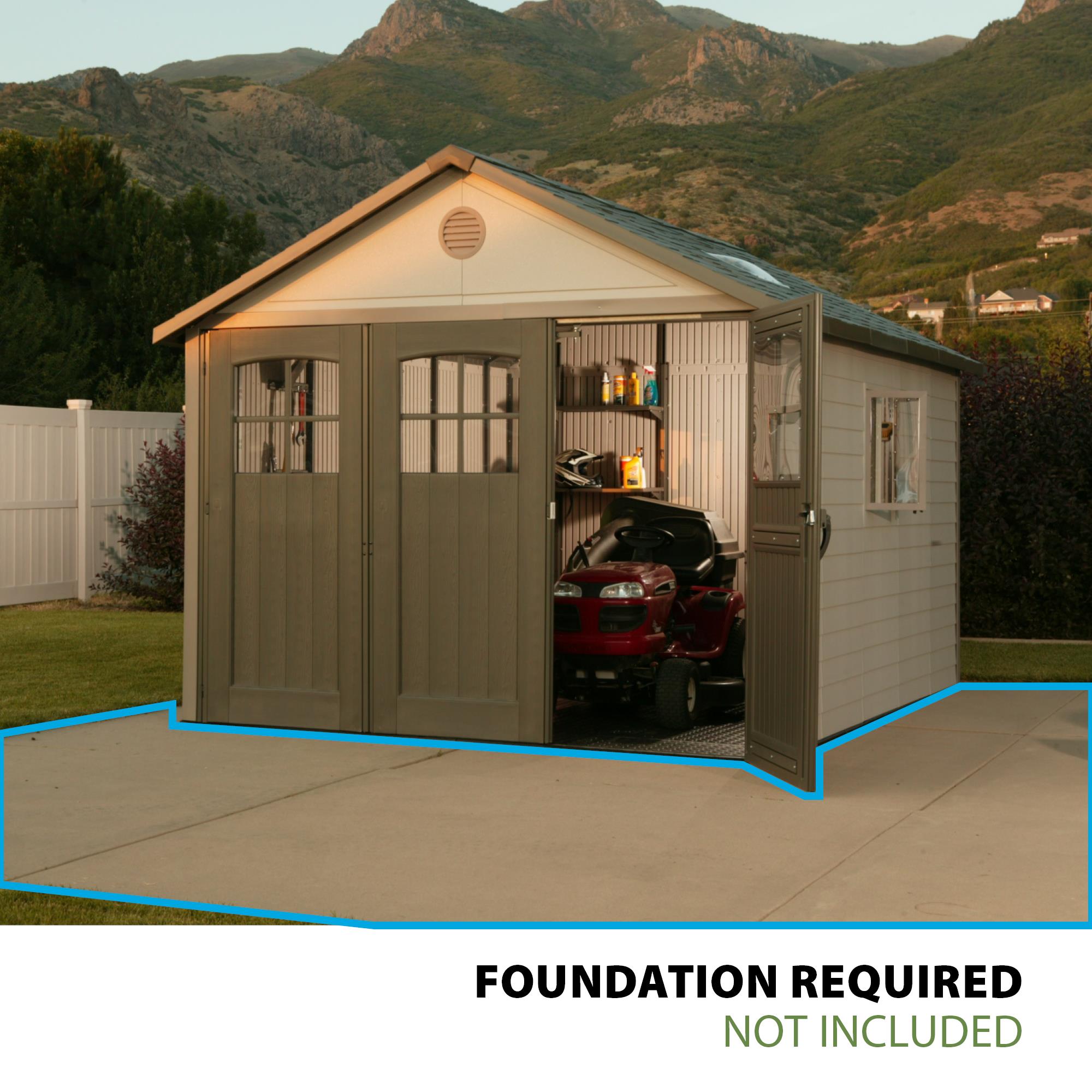 Lifetime 11 Ft. X 11 Ft. Outdoor Storage Shed - 60187