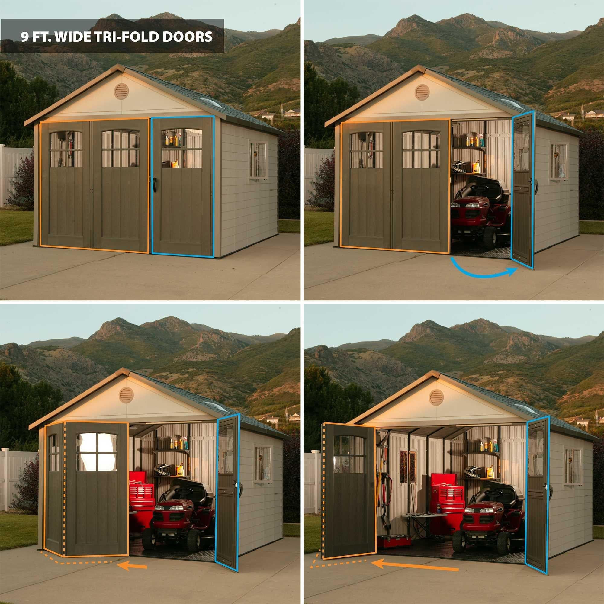 Lifetime 11 Ft. X 11 Ft. Outdoor Storage Shed - 60187