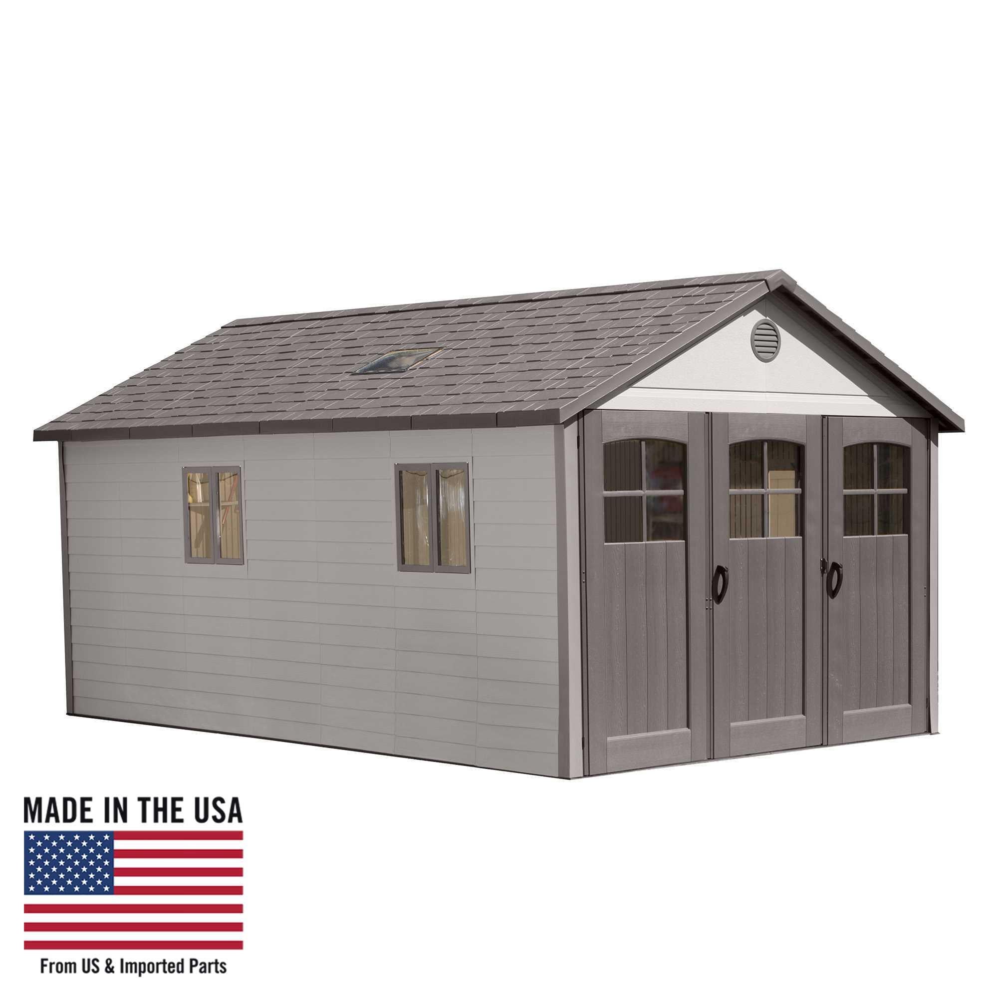 Lifetime 11 Ft. X 18.5 Ft. Outdoor Storage Shed - 60236
