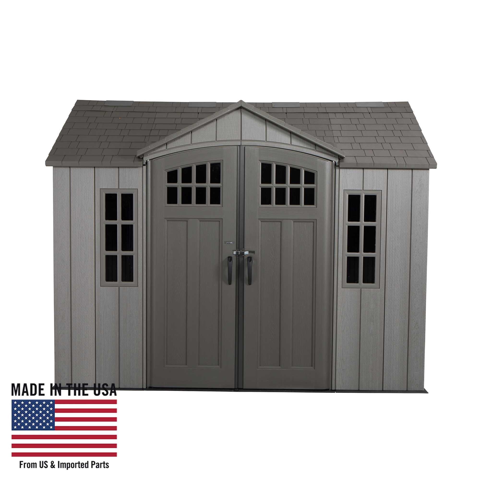 Lifetime 10 Ft. X 8 Ft. Outdoor Storage Shed - 60330